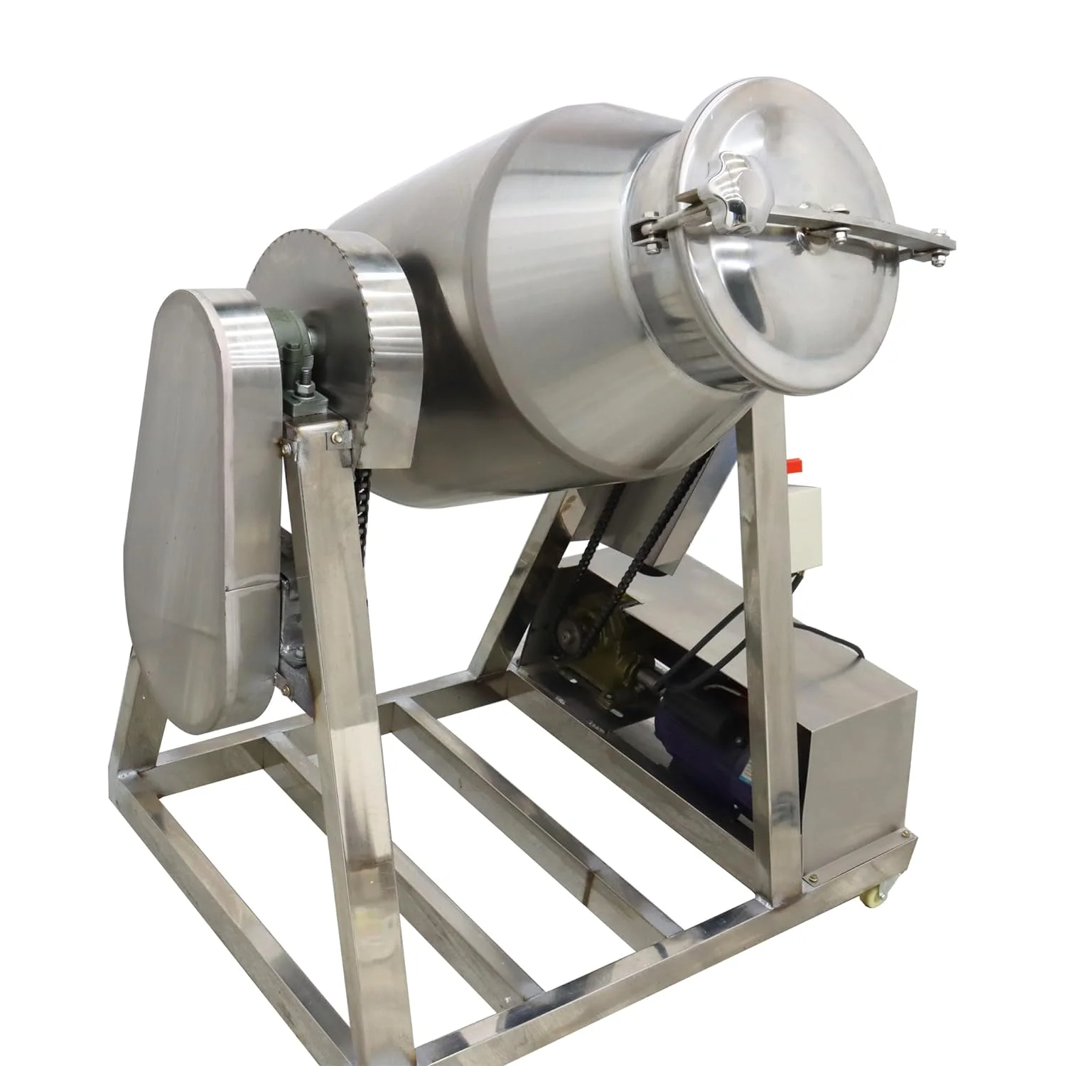 100L Stainless Steel Dry Powder Mixer Metal Metallurgy Powder Blender Mixing Machine Tool