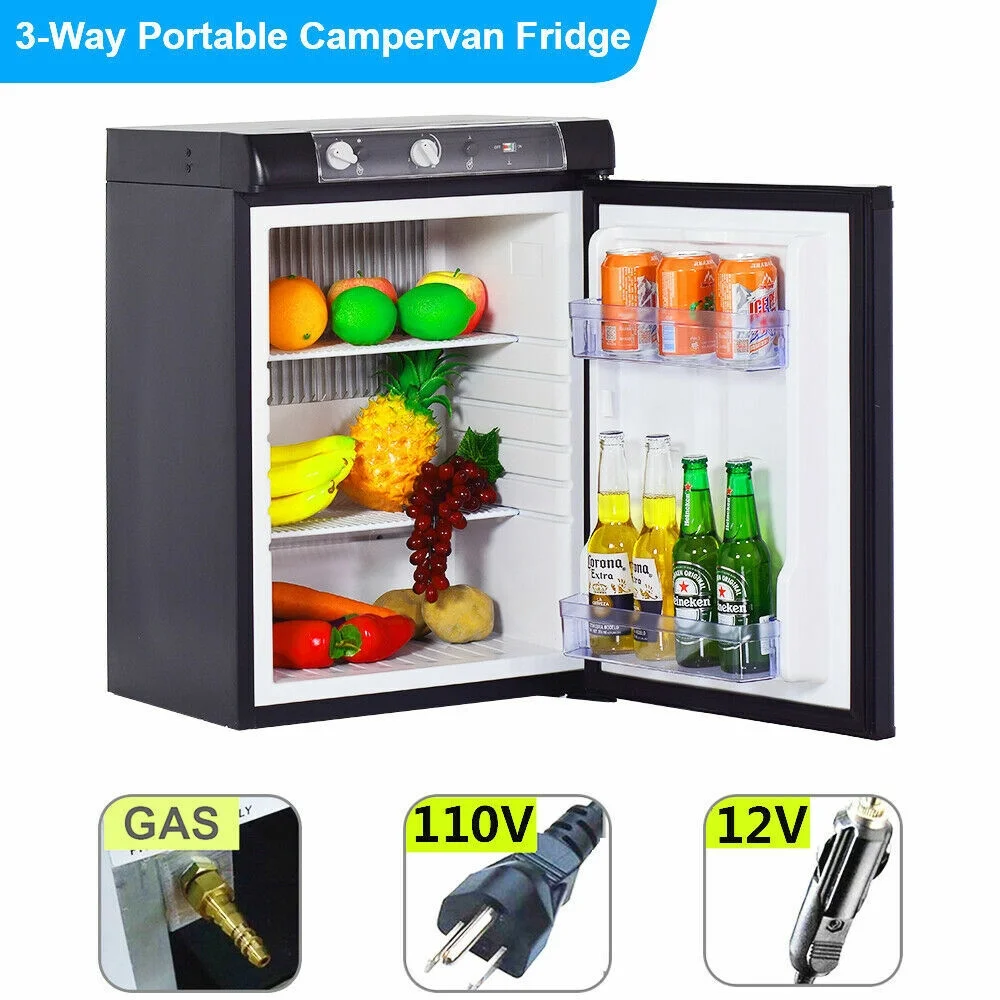 Smad 3 Way Caravan Propane Fridge 110V/12V/LPG Gas Refrigerator for RV Campervan 2.1 Cu ft - Image 13