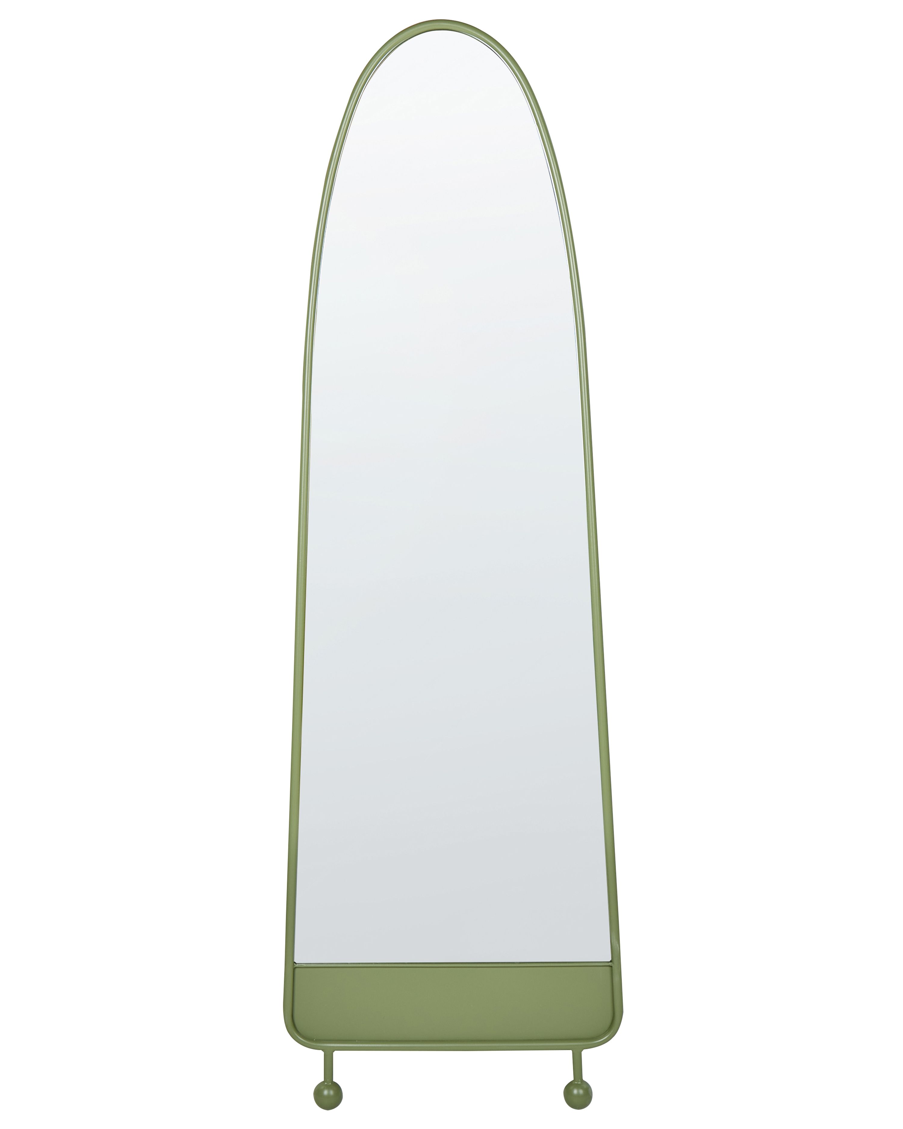 Wall Mirror PARNAY 45 cm 146 cm Metal Olive Green