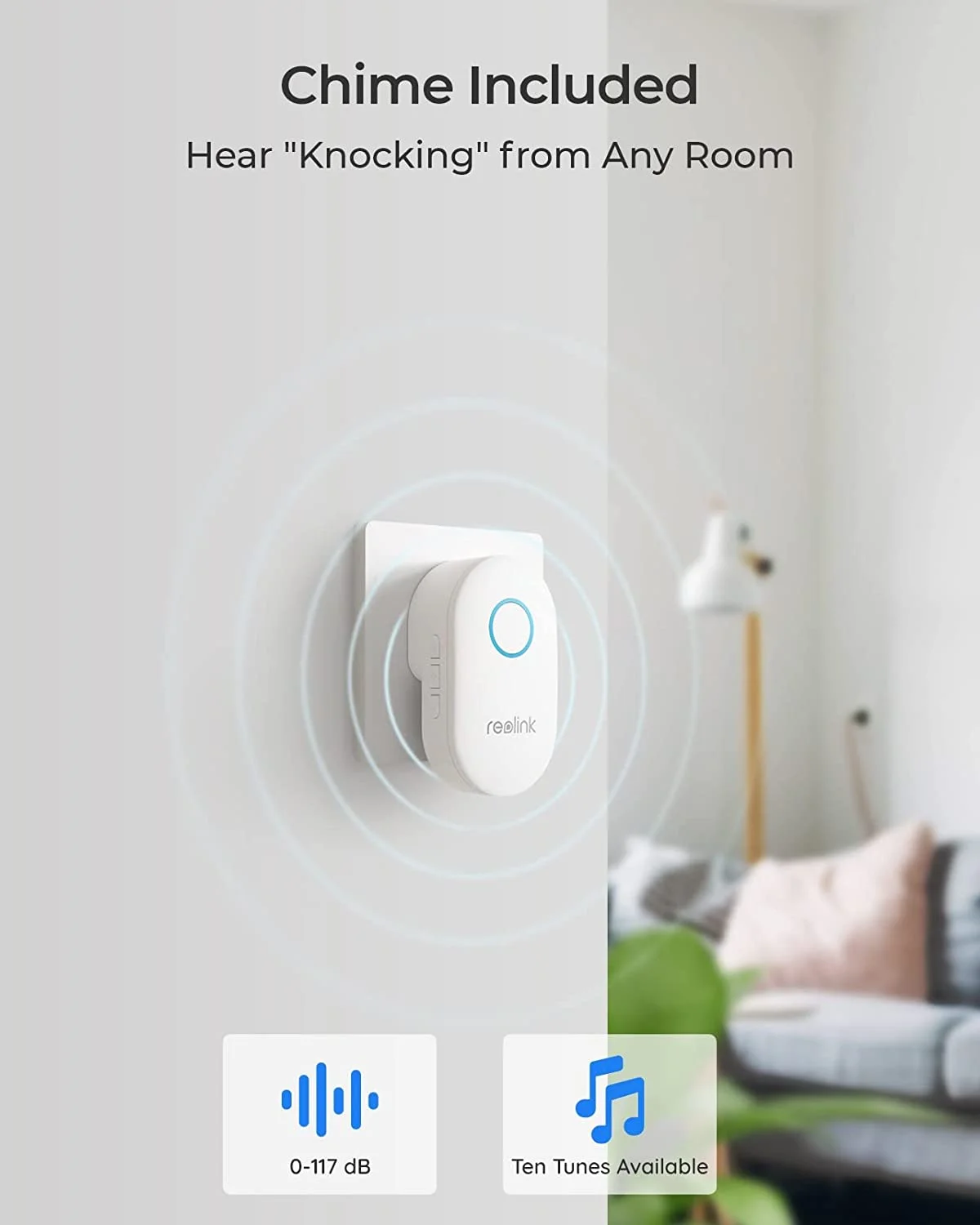 Reolink 2K 5MP Video Doorbell Camera 5G Wifi Security Home Doorbell Chime, Person &Package Detection - Image 18