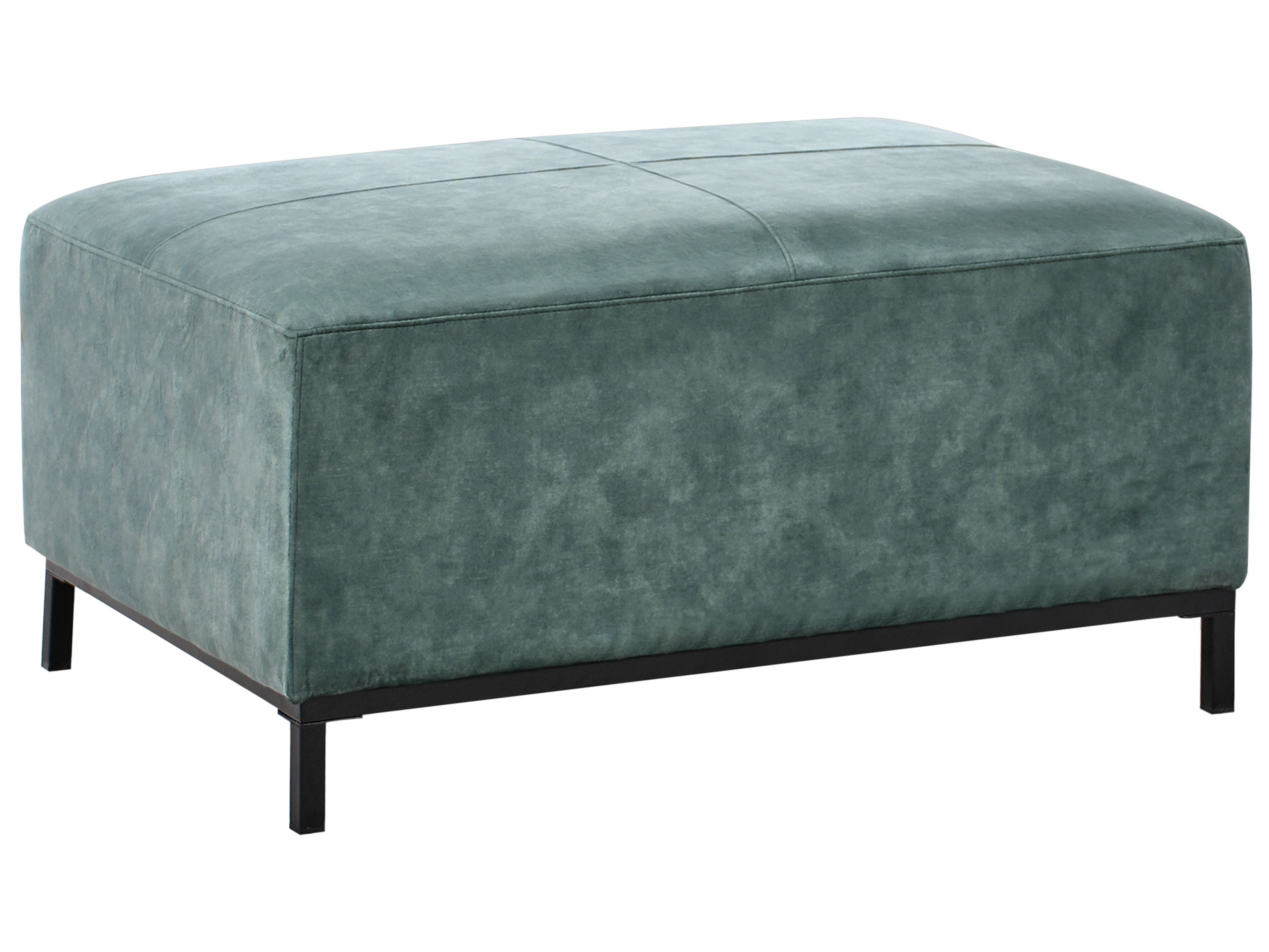 Ottoman OSLO Velvet Teal