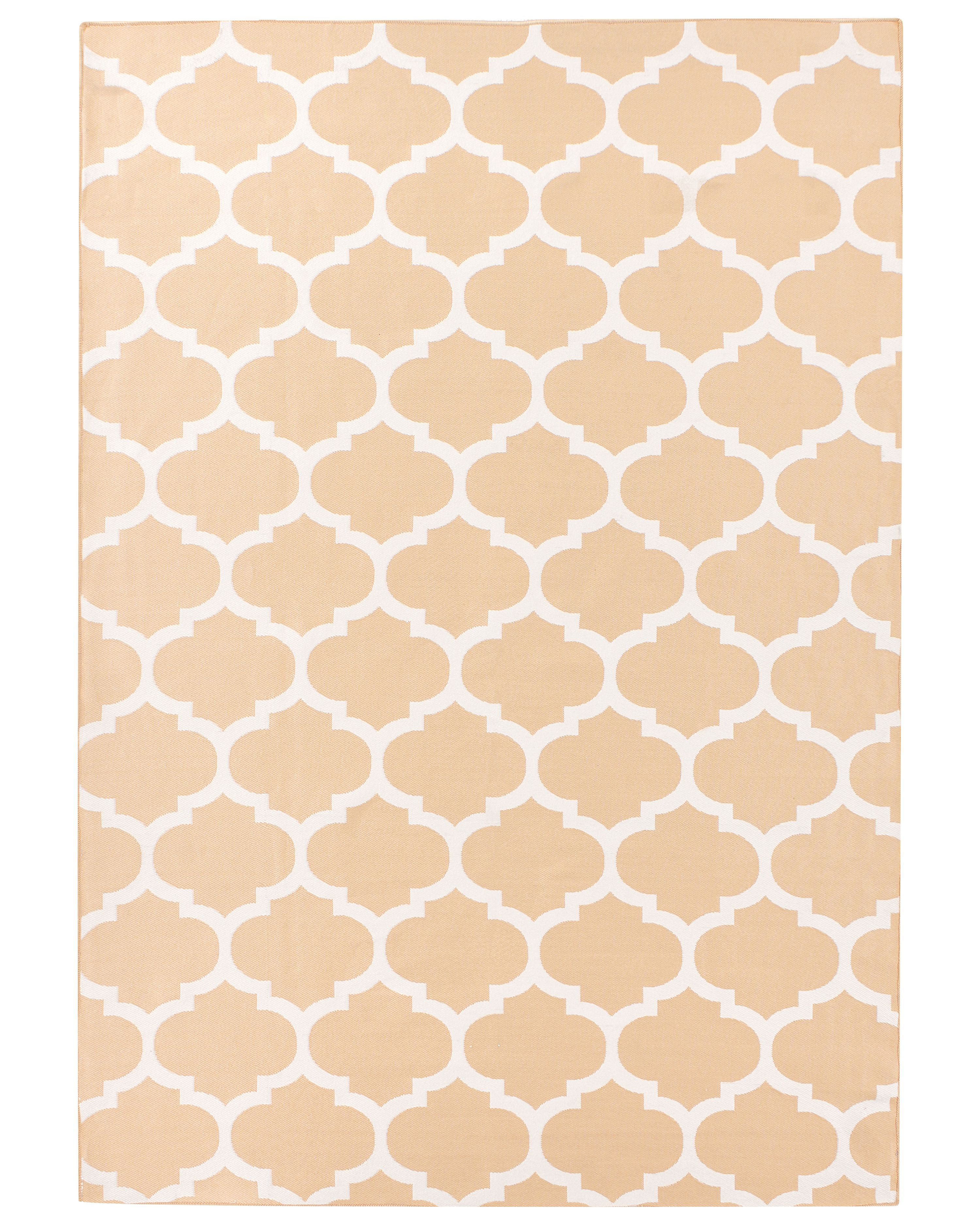 Outdoor Rug AKSU Beige 160 x 230 cm Reversible
