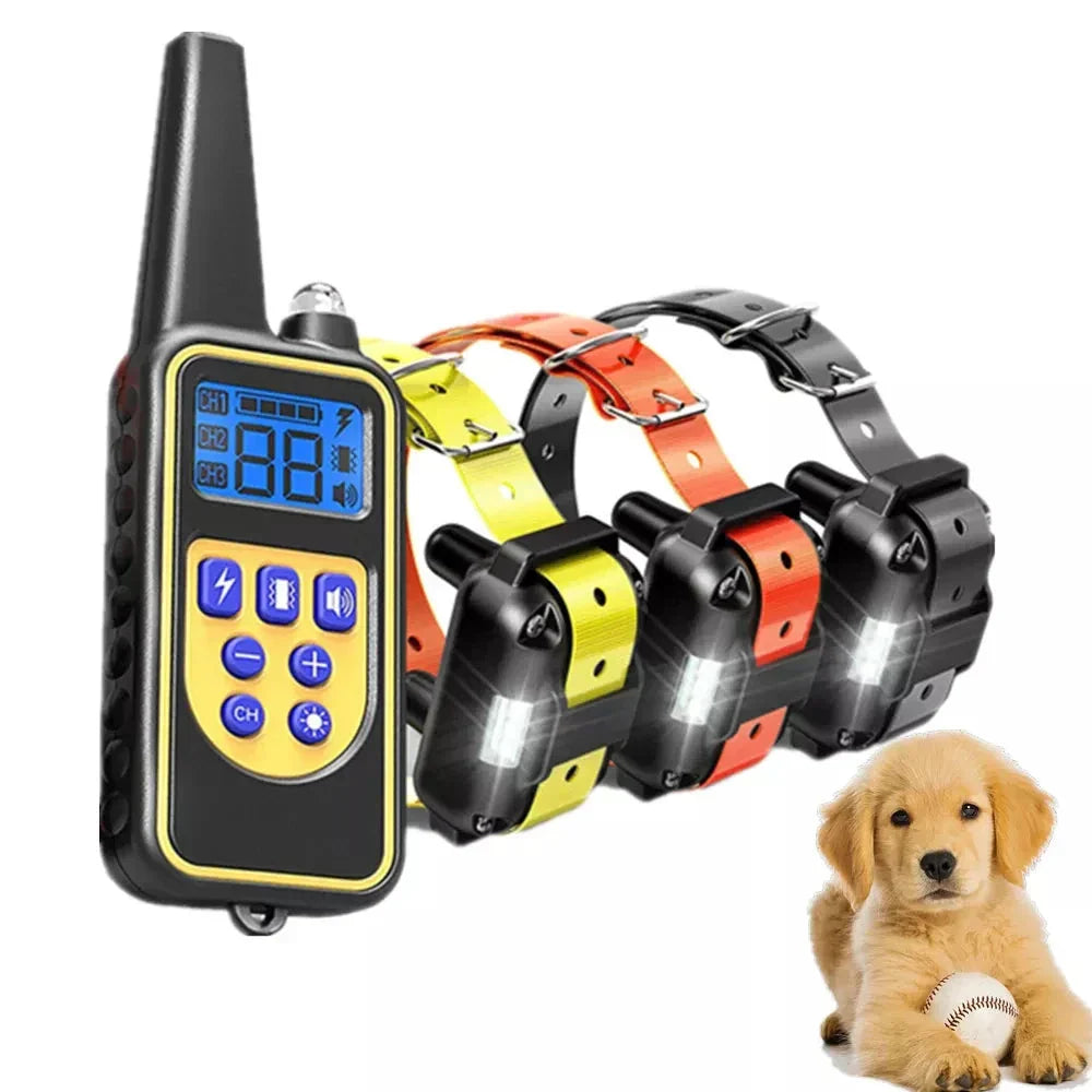 PawControl | Waterdichte Hondentrainingshalsband met Oplaadbare Batterij
