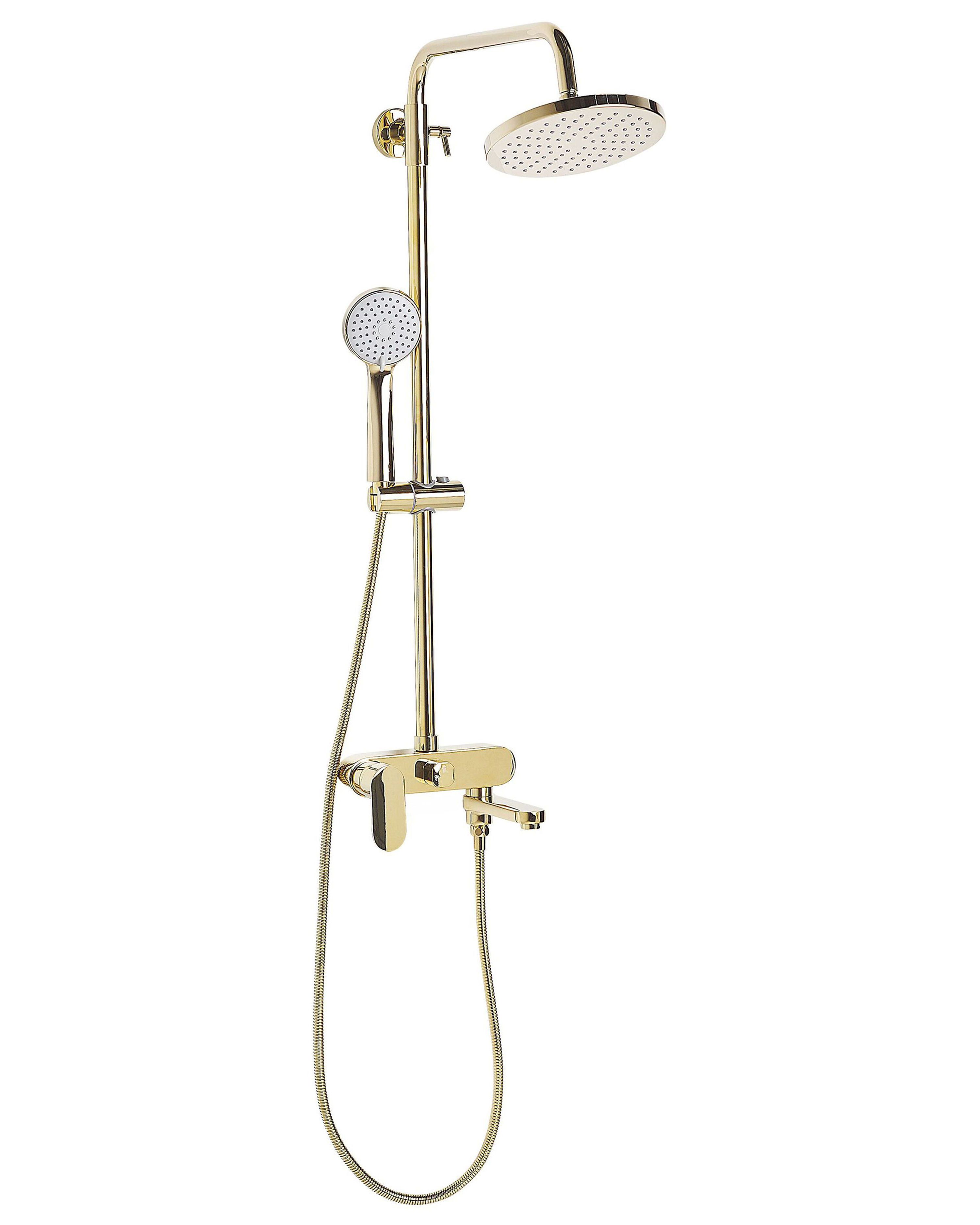 Mixer Shower Set with Rainshower GURARA Gold