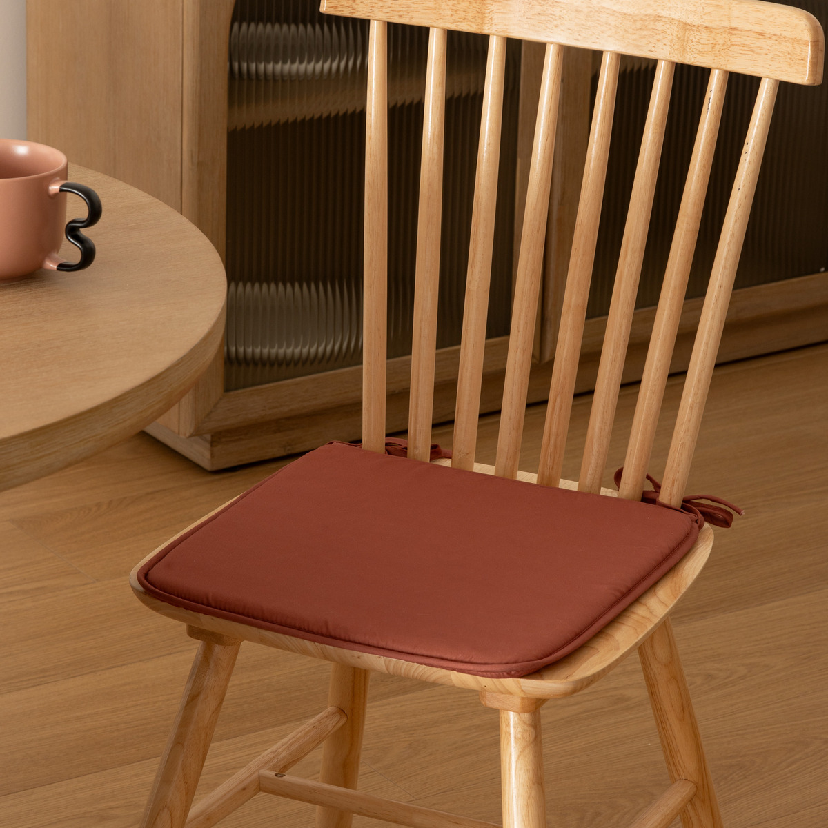 Chair pad Terracotta, 39x39 cm