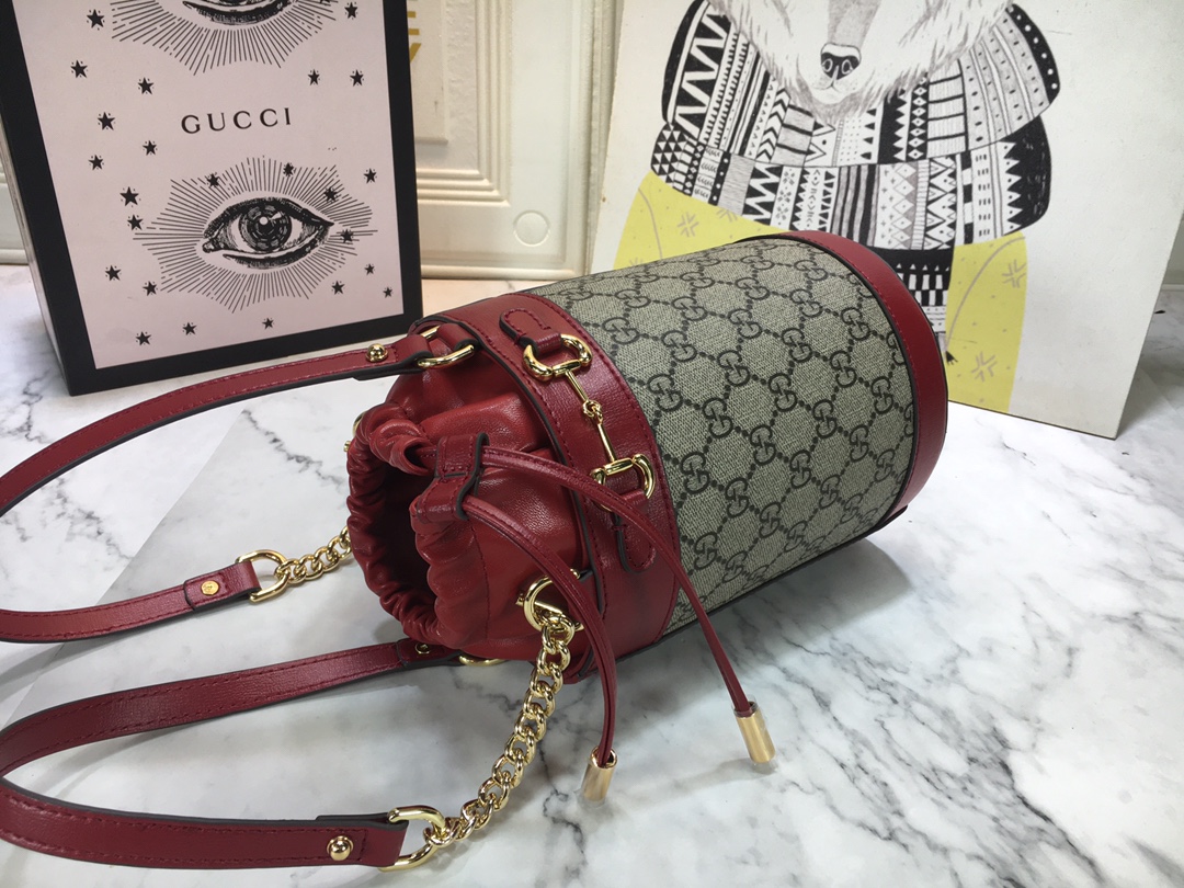 Replica Gucci Horsebit 1955 Small Bucket Bag 6371151:1High-quality replica