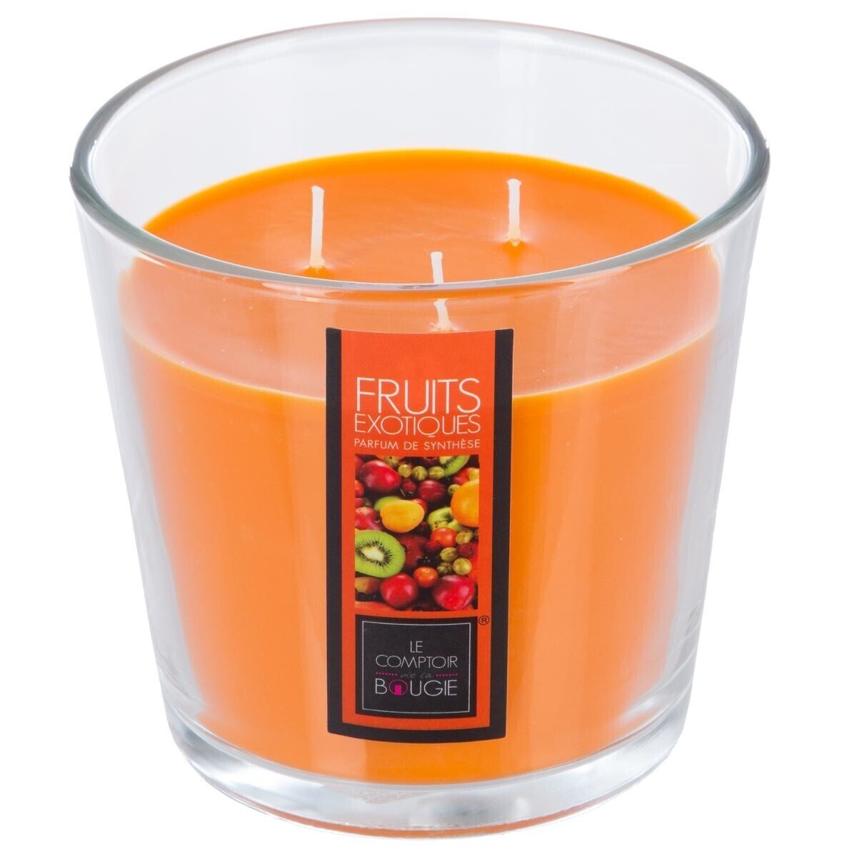 Scented candle Exotic fruits, 500g