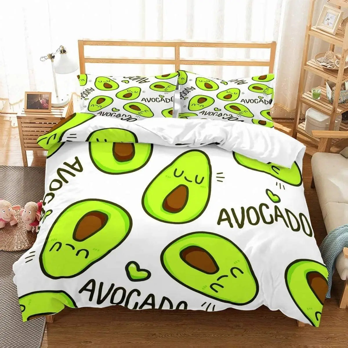 AvoParadise | Schattig Avocado Dekbedset voor Kinderen