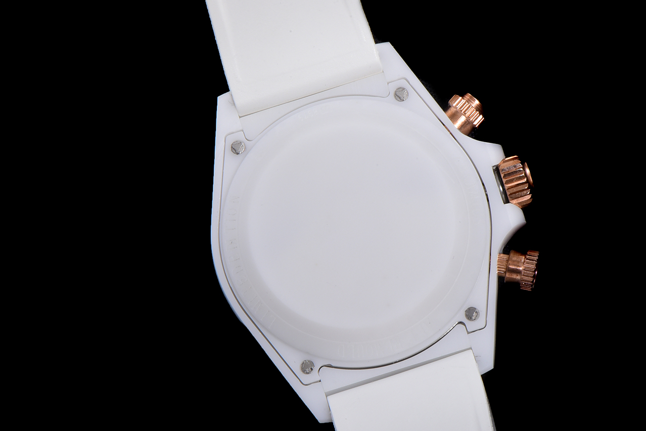 Rolex Daytona-AET x ROLEX x Picasso Crossover-Charles the Great-White(1:1 replica) - Elite Watch Atelier