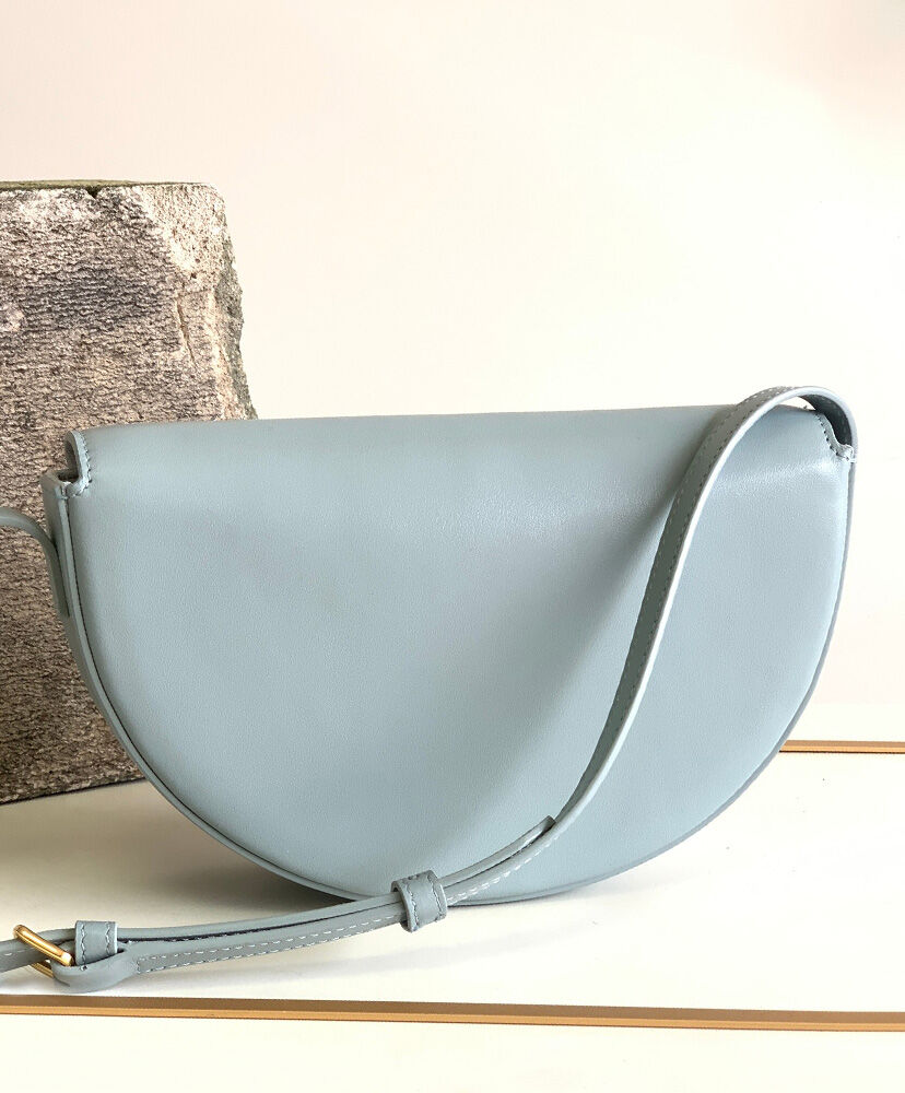 Celine Besace Cuir Triomphe In Smooth Calfskin Light Blue1:1High-quality replica