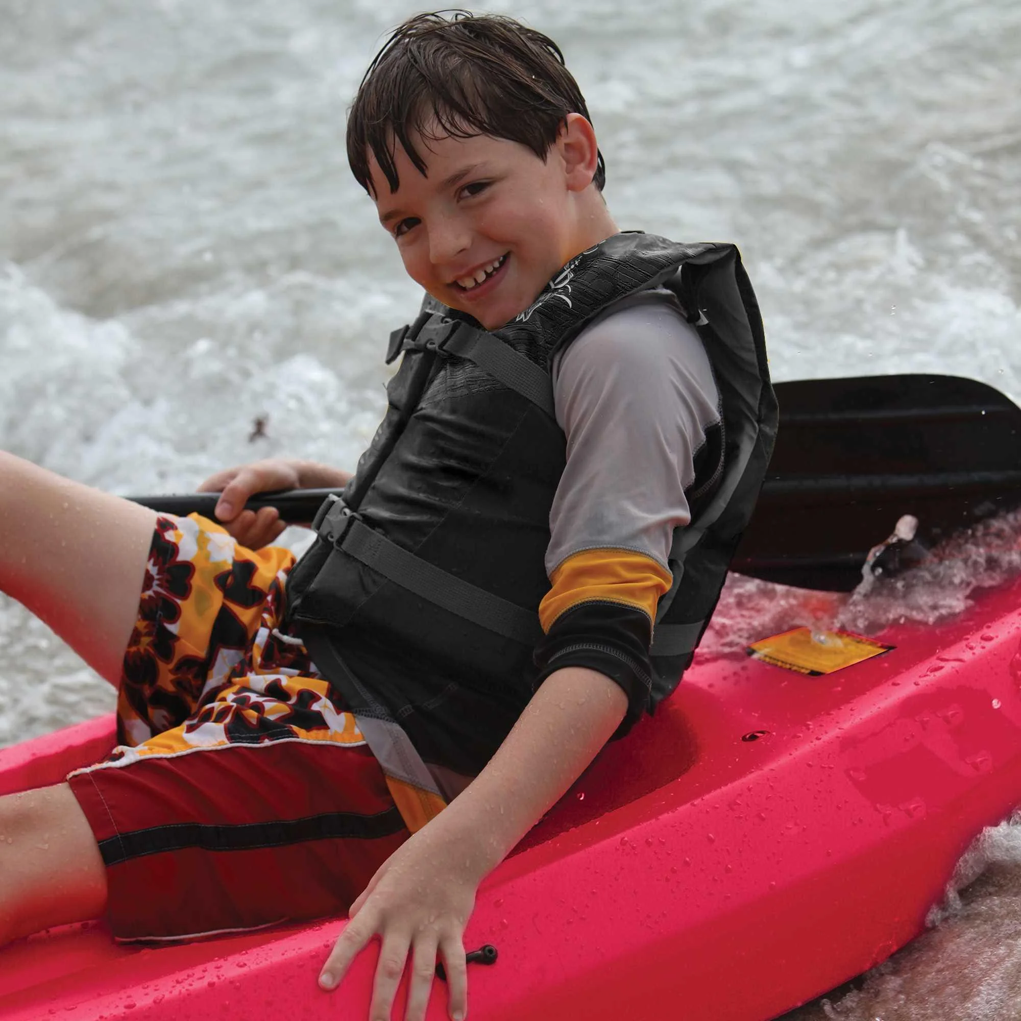Lifetime Wave 6 ft Youth Kayak, Fire Red (91401) - Image 18