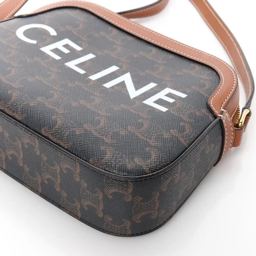High-Quality Celine Tan Triomphe Replica Handbag – Gold Hardware1:1High-quality replica
