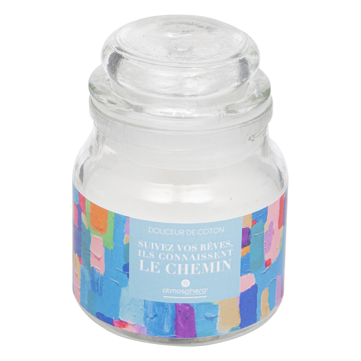 Scented candle "Jomy" Soft cotton, 70g