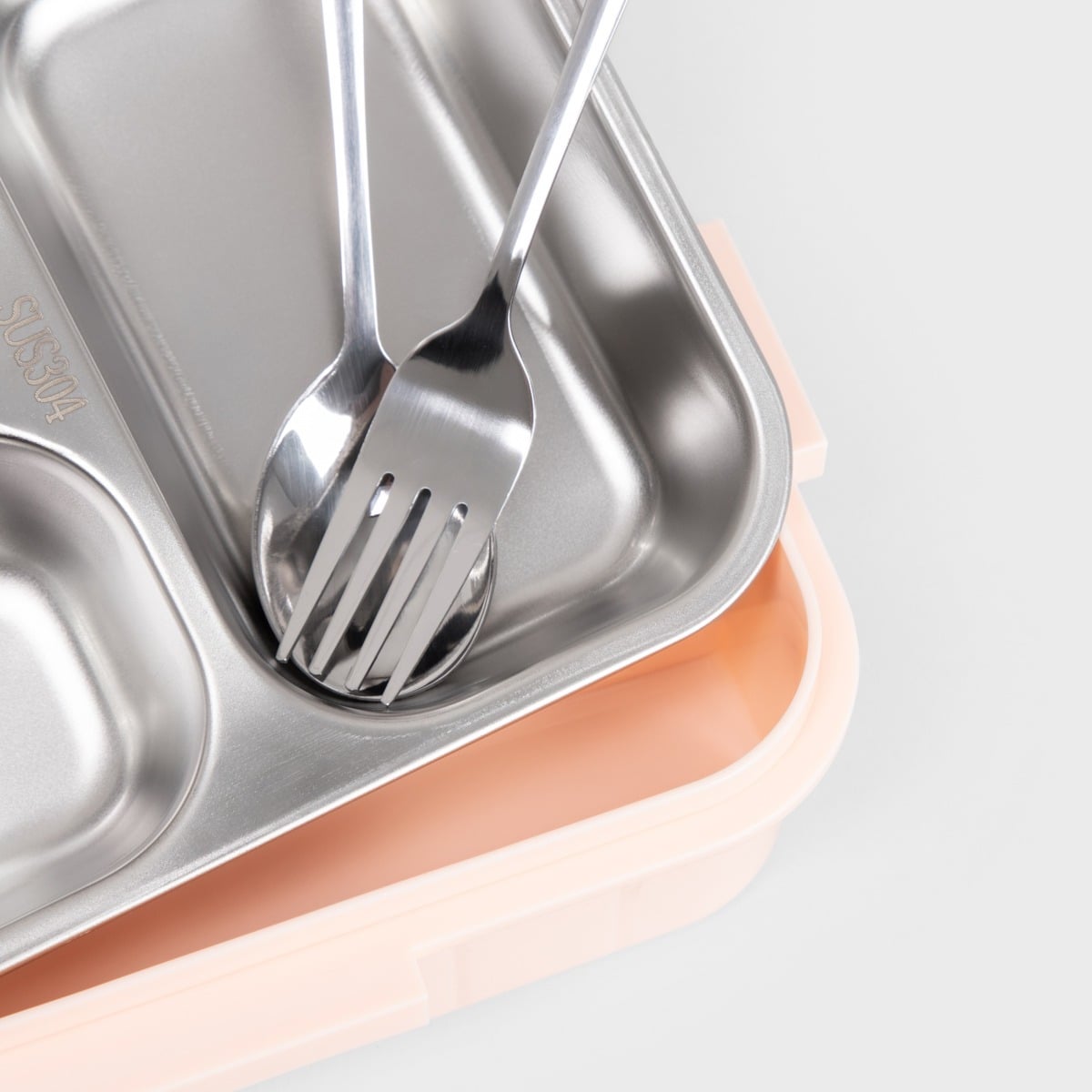 Lunchbox B2 KYOTA 3 elementy różowy 0,75l