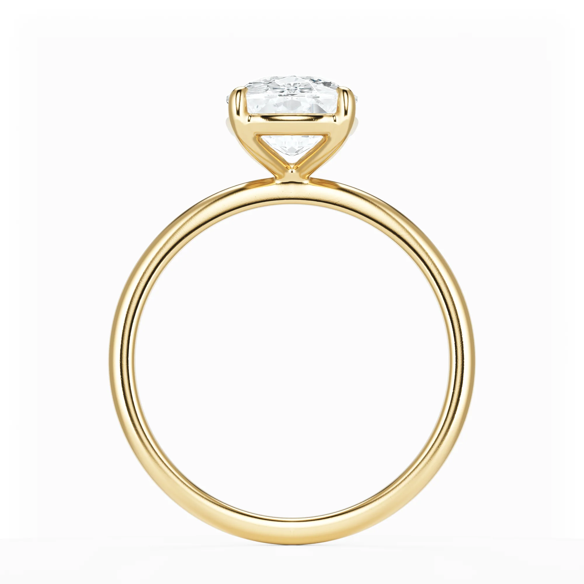 The Elongated Cushion Solitaire