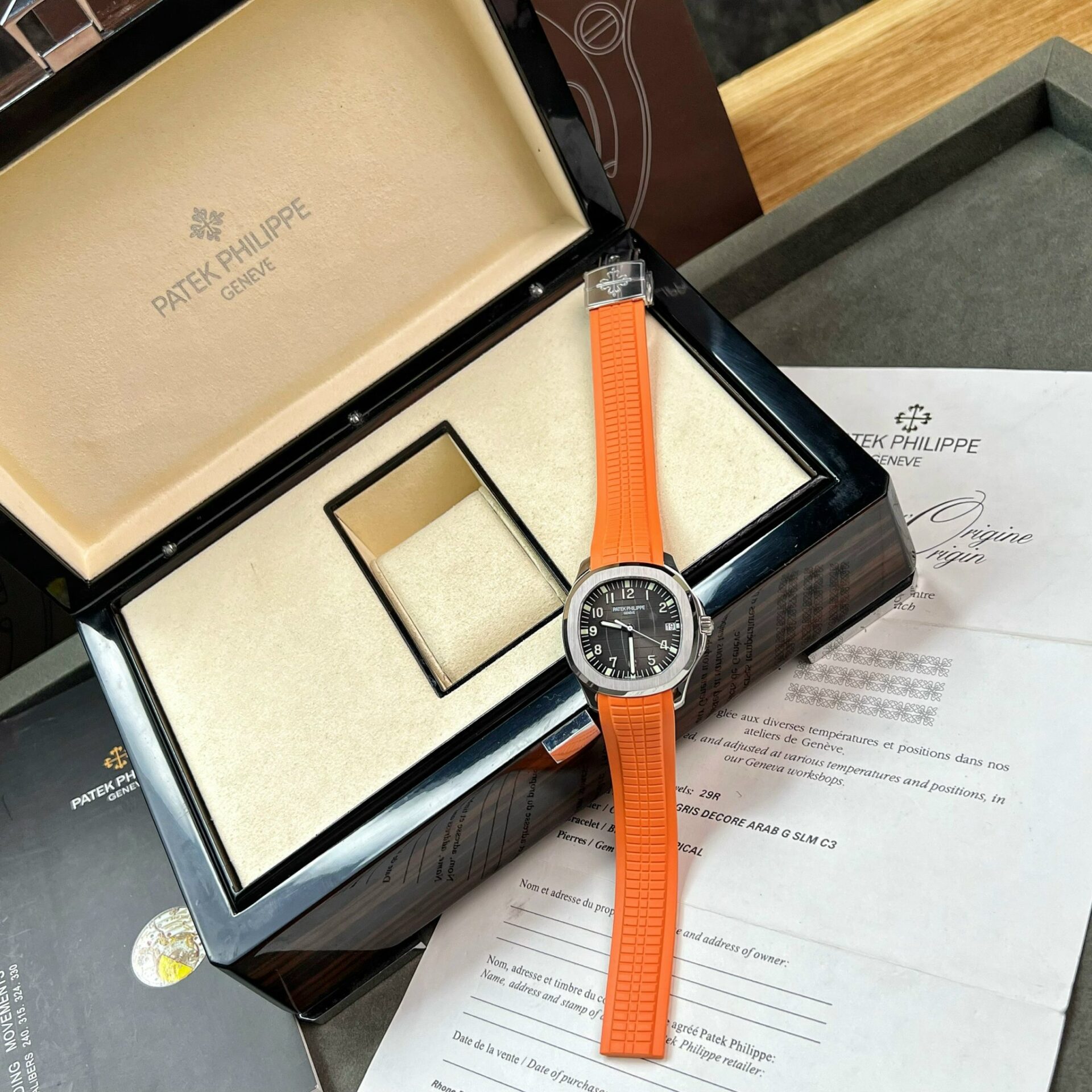 Patek Philippe Best Replica Watch Aquanaut 5167A Gray Dial 3K Factory 40mm - Elite Watch Atelier