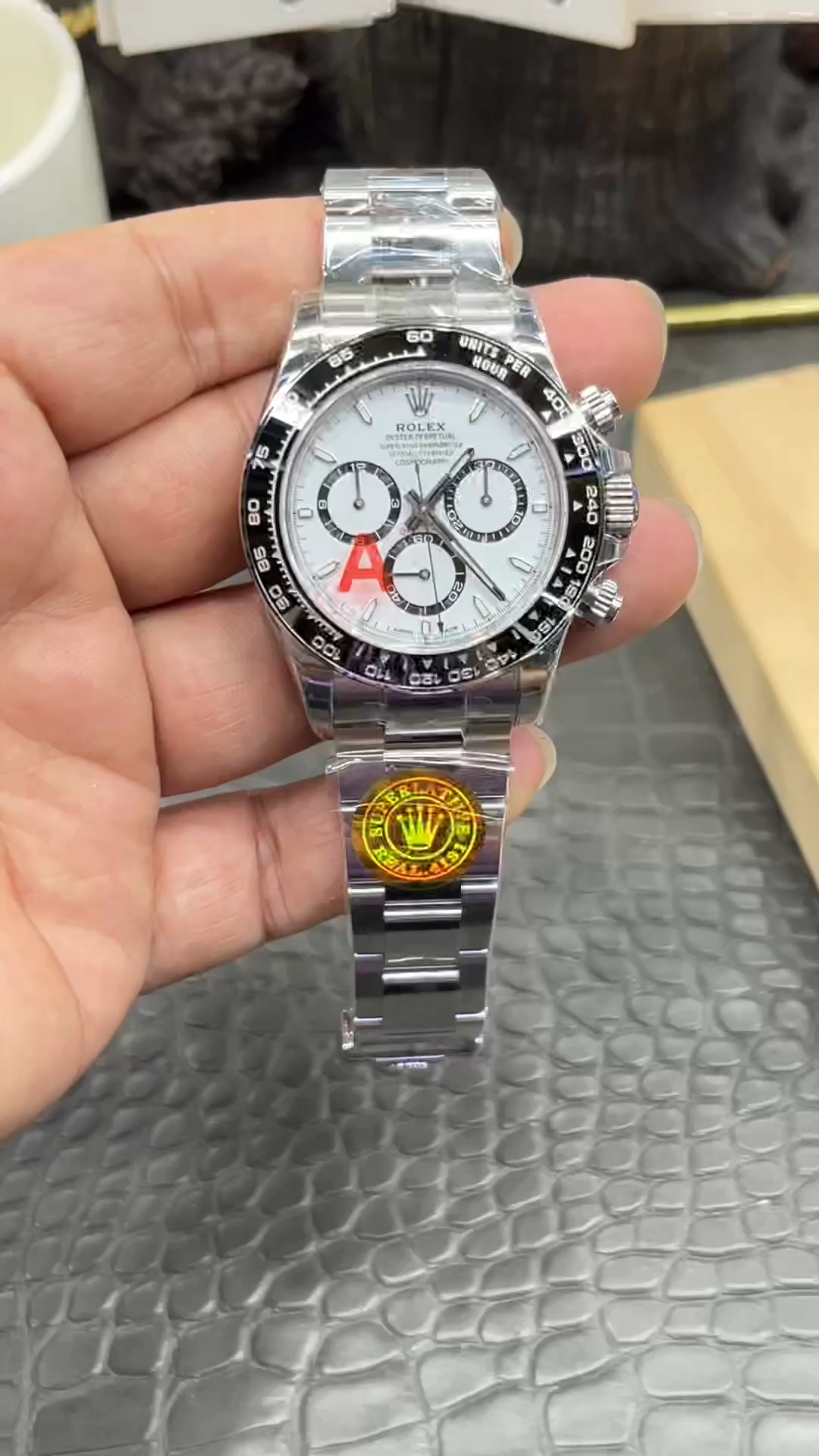 Rolex Cosmograph Daytona Oyster Oystersteel M126500ln 0001 40mm - House of Replica