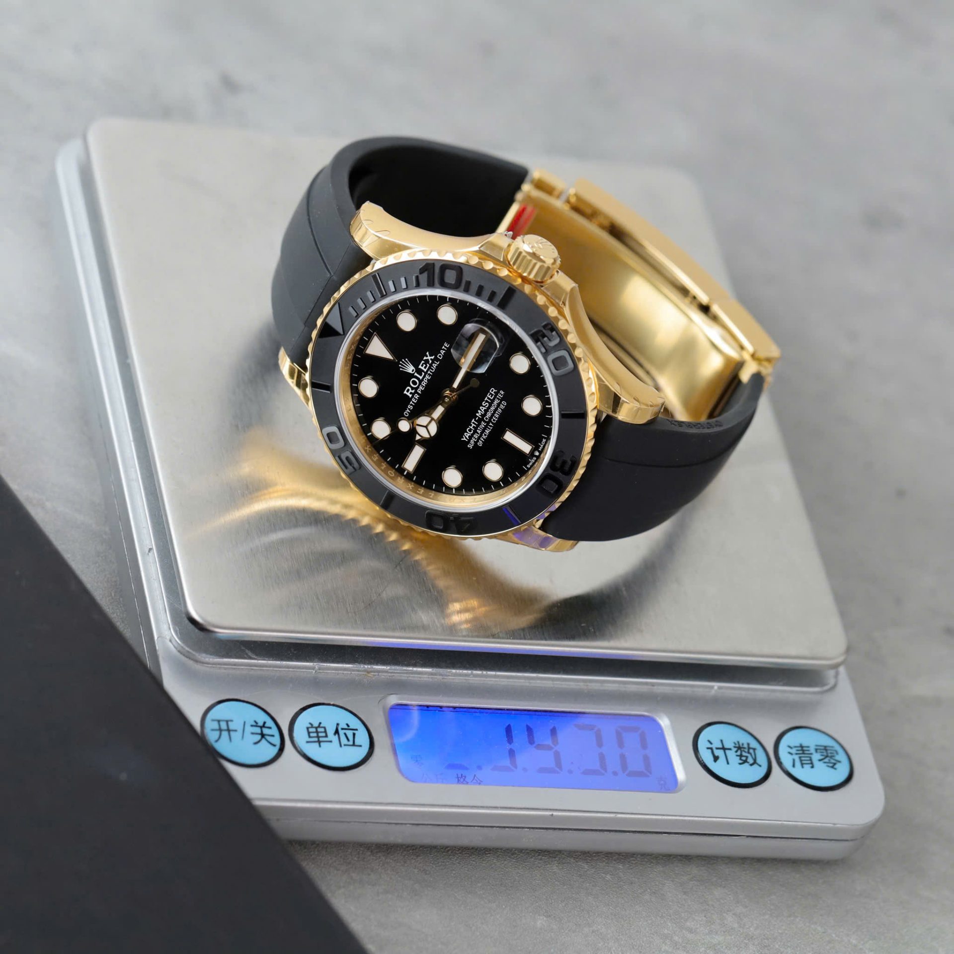 Rolex Yacht-Master 226658 Best Imitation Watches Weight ~150 Grams VS Facotry 42mm - Elite Watch Atelier