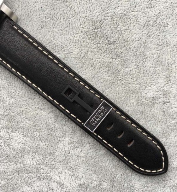 Replica Panerai XF PAM524 Fake Flyback Black Dial Leather Strap P.9100 - Top club