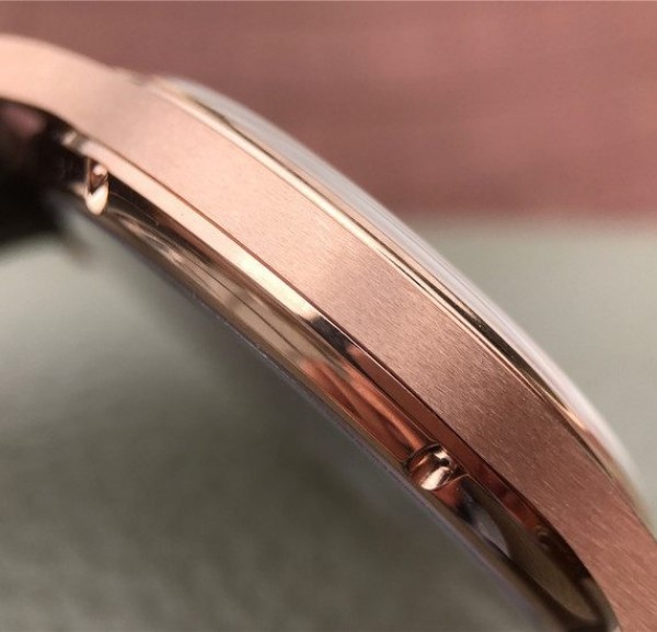 Replica IWC ZF Portuguese IW545406 RG Brown Dial Leather Strap A6498 - Top club