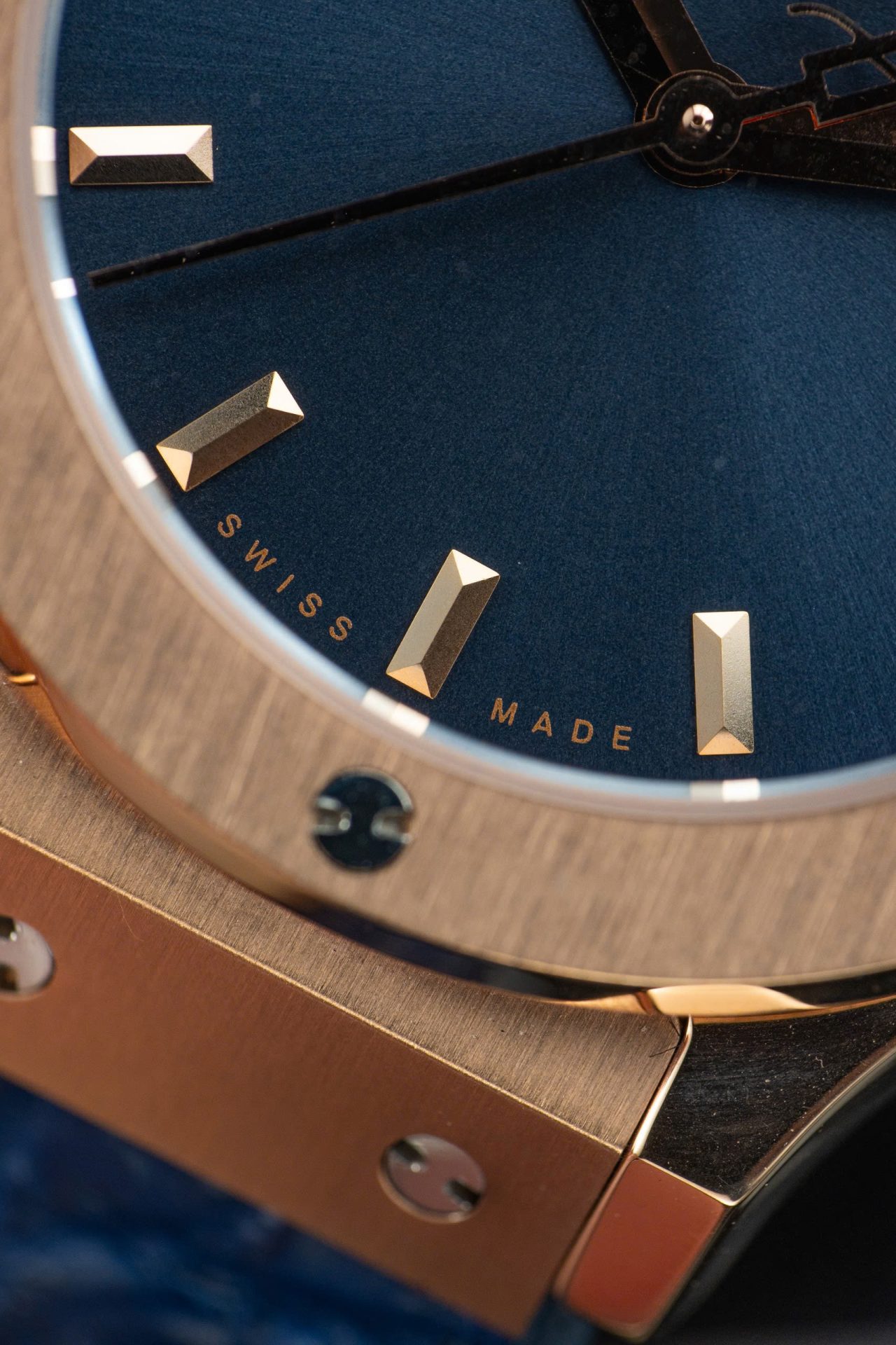 Hublot Replica Watch Classic Fusion King Gold Dial Blue 33mm - Top club
