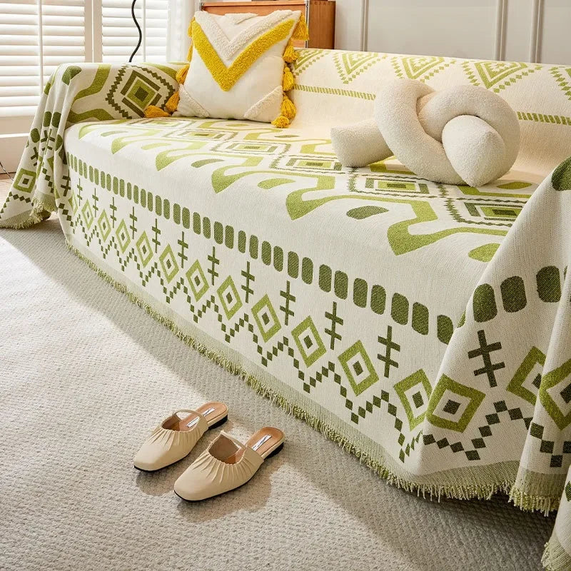 GeometrischStijl | Dubbelzijdige Bohemia Sofa Cover