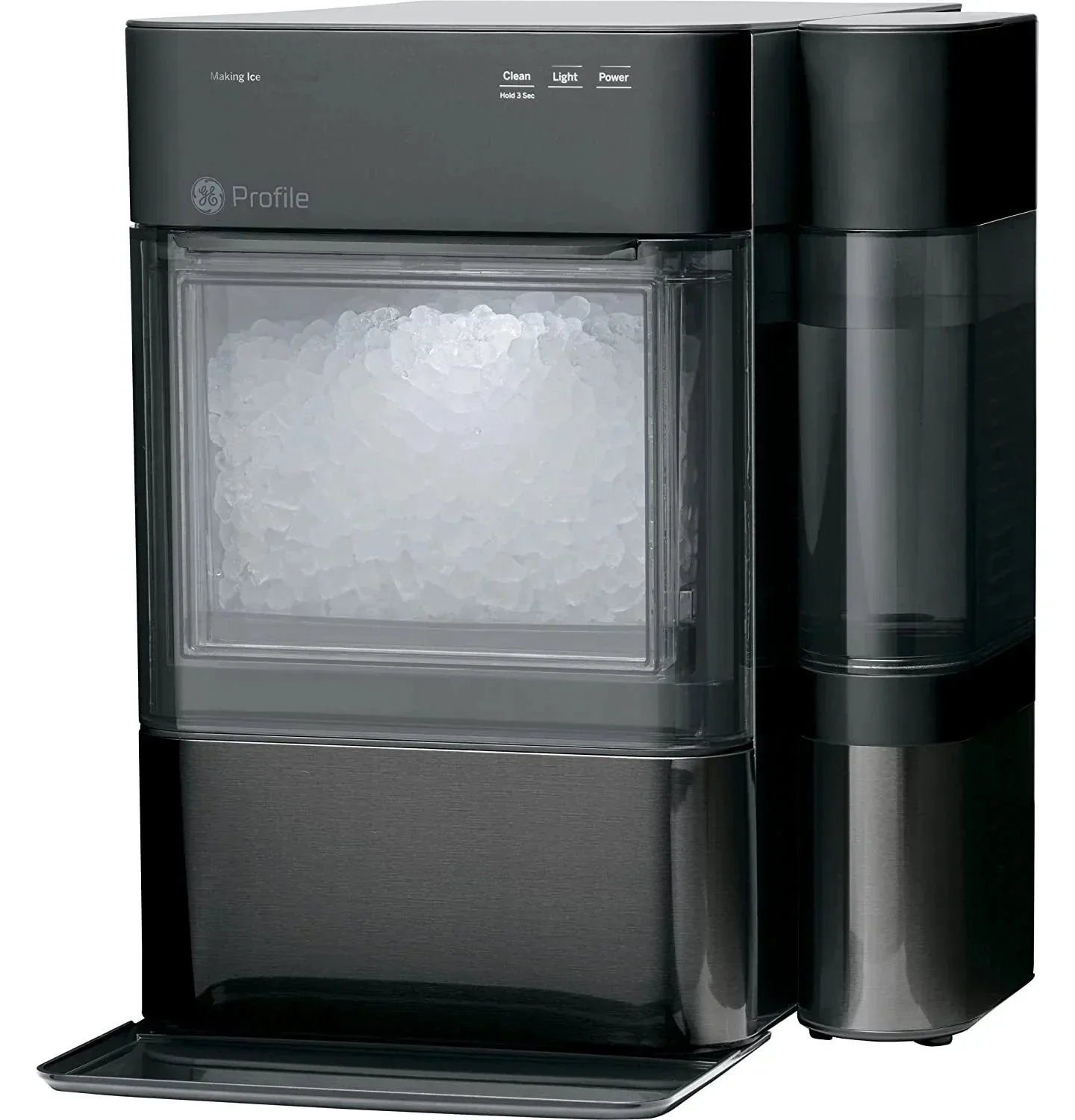 GE Profile Opal 2.0 Nugget Ice Maker, 24 Pounds Per Day, Black Stainless - XPIO23BCBT