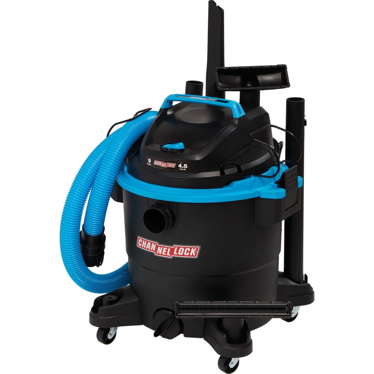 Channellock Pro 9 Gal. 4.5-Peak HP Wet/Dry Vacuum