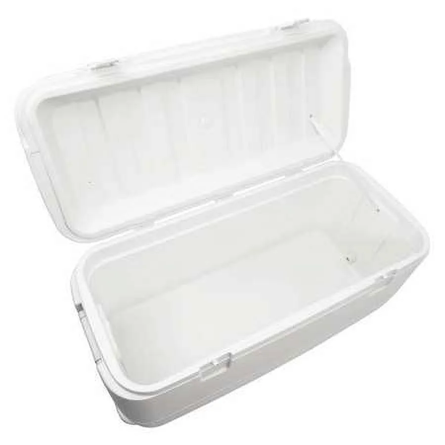 Igloo 120 qt. Quick & Cool Polar Ice Chest Cooler, White - Image 10