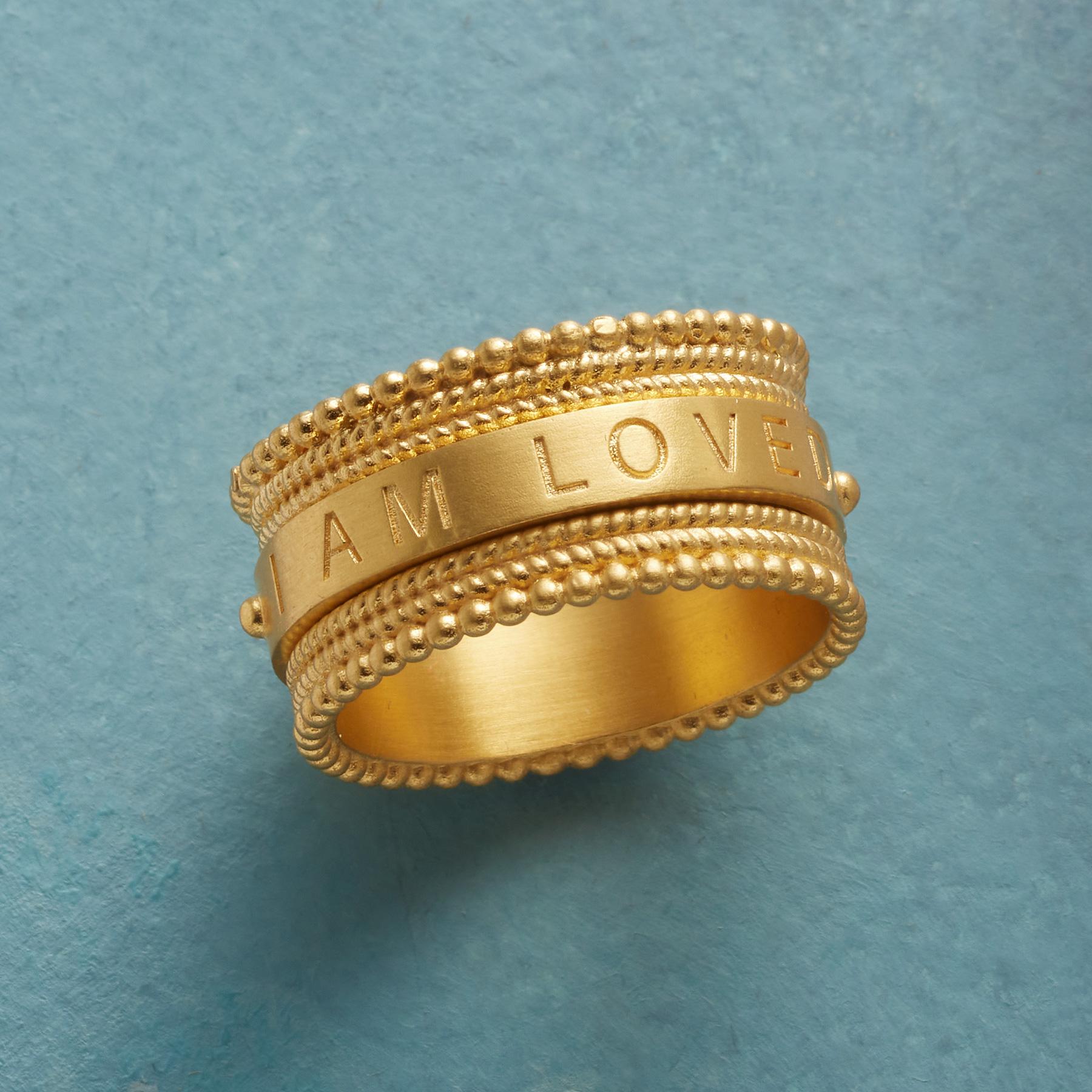 I Am Loved Spinner Ring - Sundance Clothing