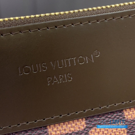 Louis Vuitton Damier Ebene Pochette Voyage Graphic Clutch | Limited Edition Designer Pouch1:1High-quality replica