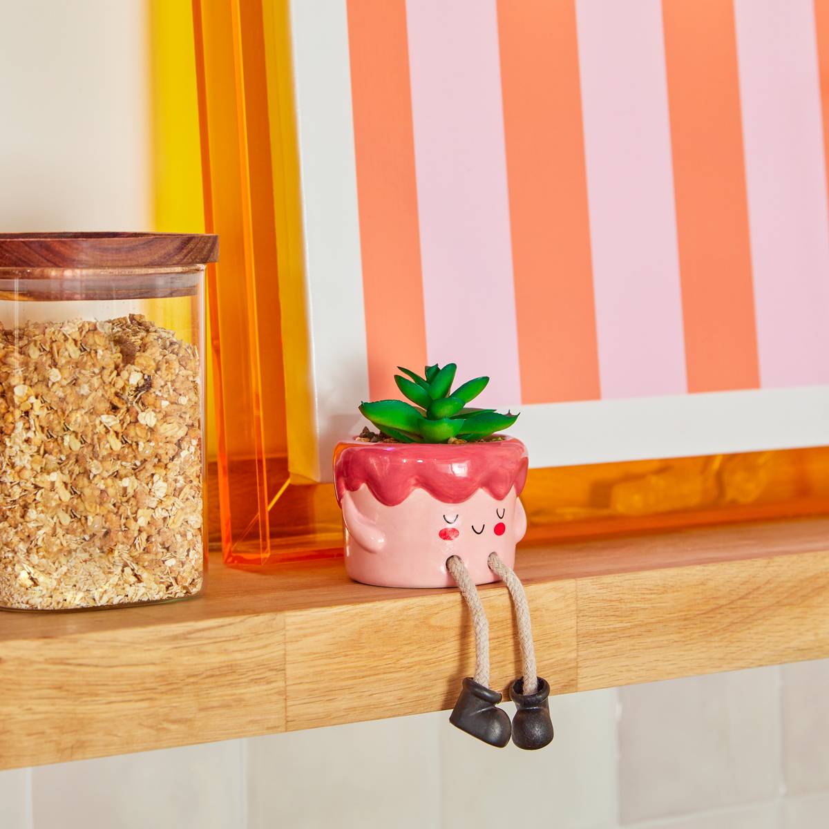 Artificial Plant "Kawai" H.16.5 cm