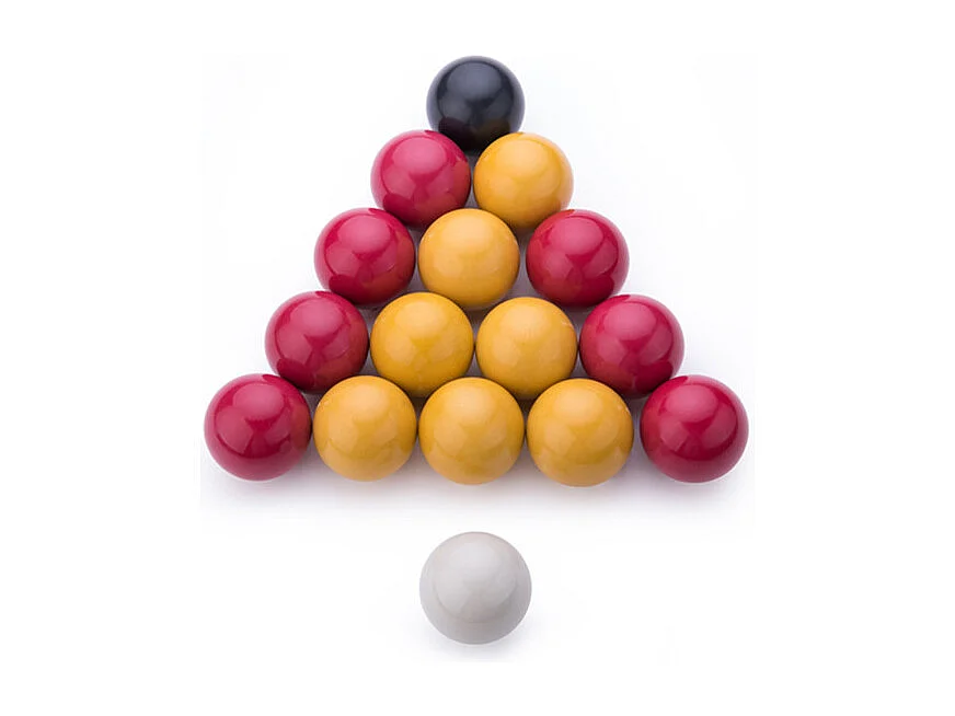 Lot de 16 Billes de Billard 