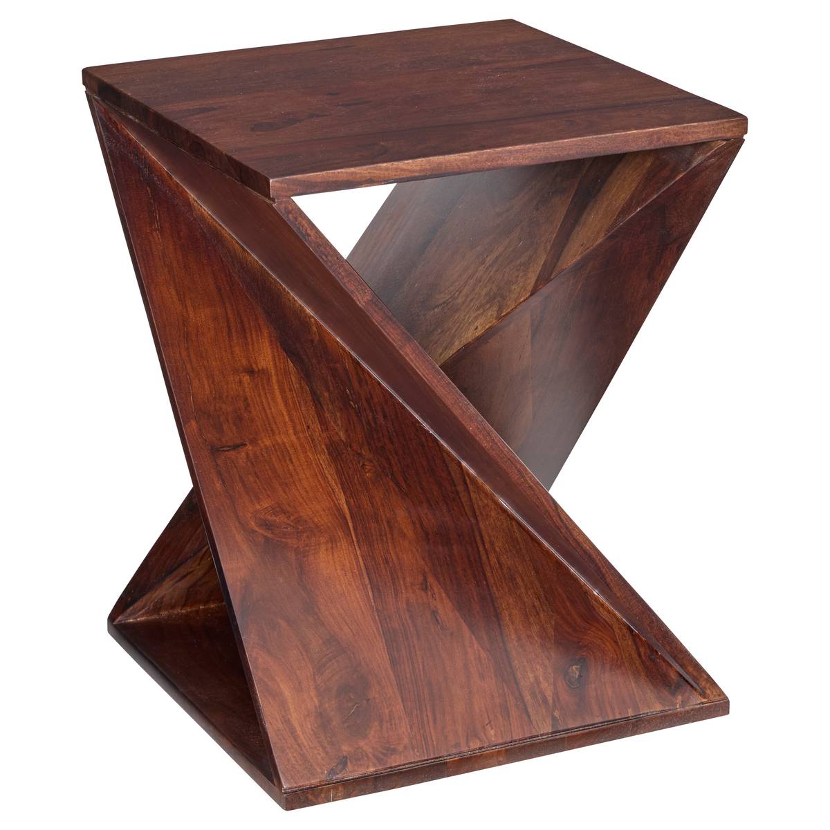 Side table "Rikaya" Brown, D.35 cm