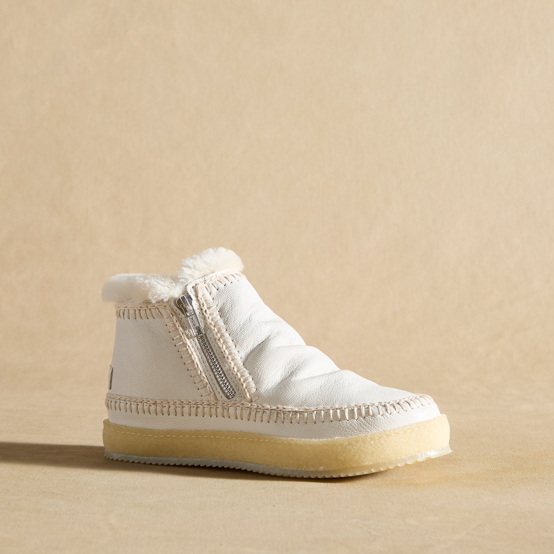 Setsu Low Leather Crochet Boots - Sundance Clothing