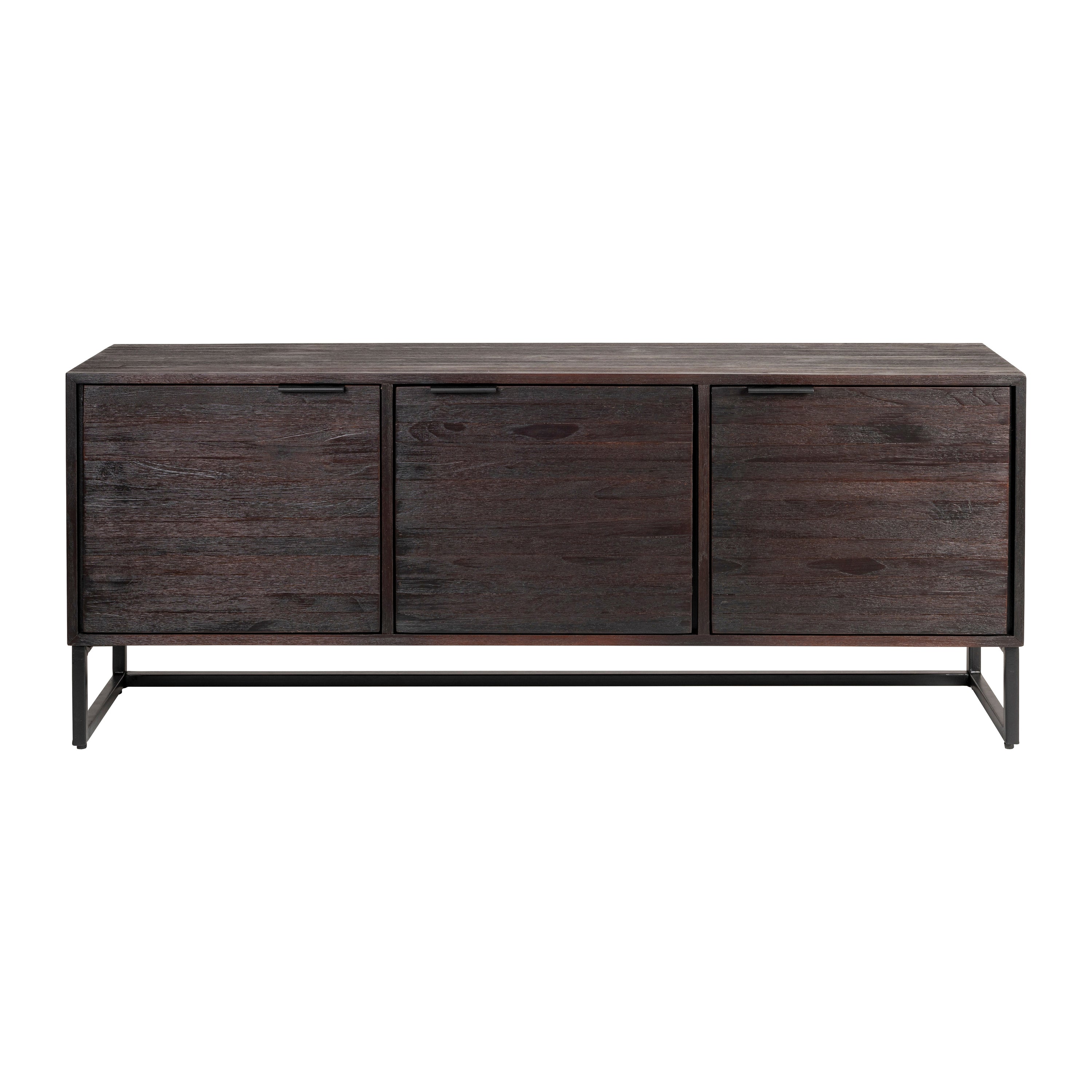 Blokker Checkers Dressoir Laag - Teakhout