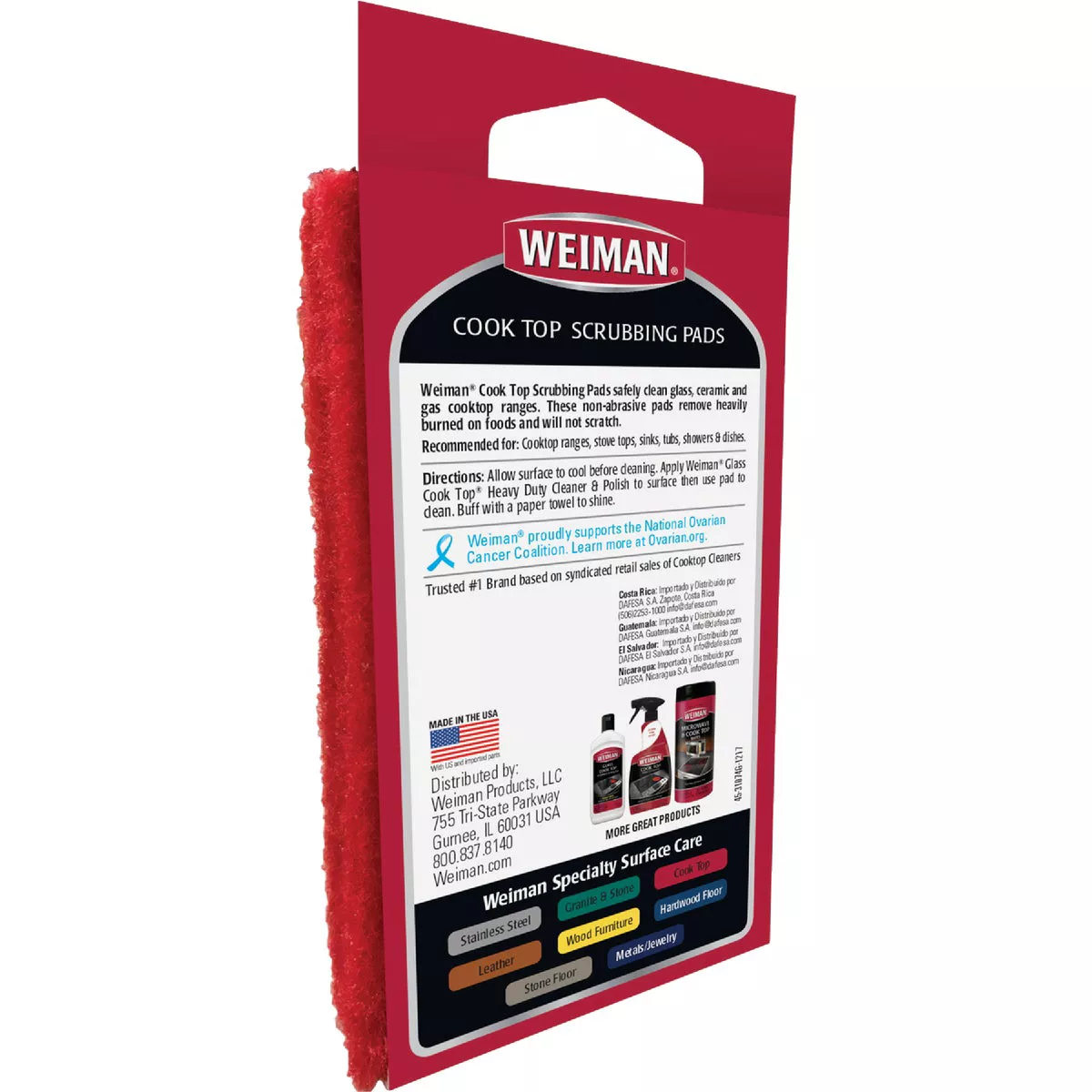 Weiman Cook Top Scrubbing Pad (3 Count)