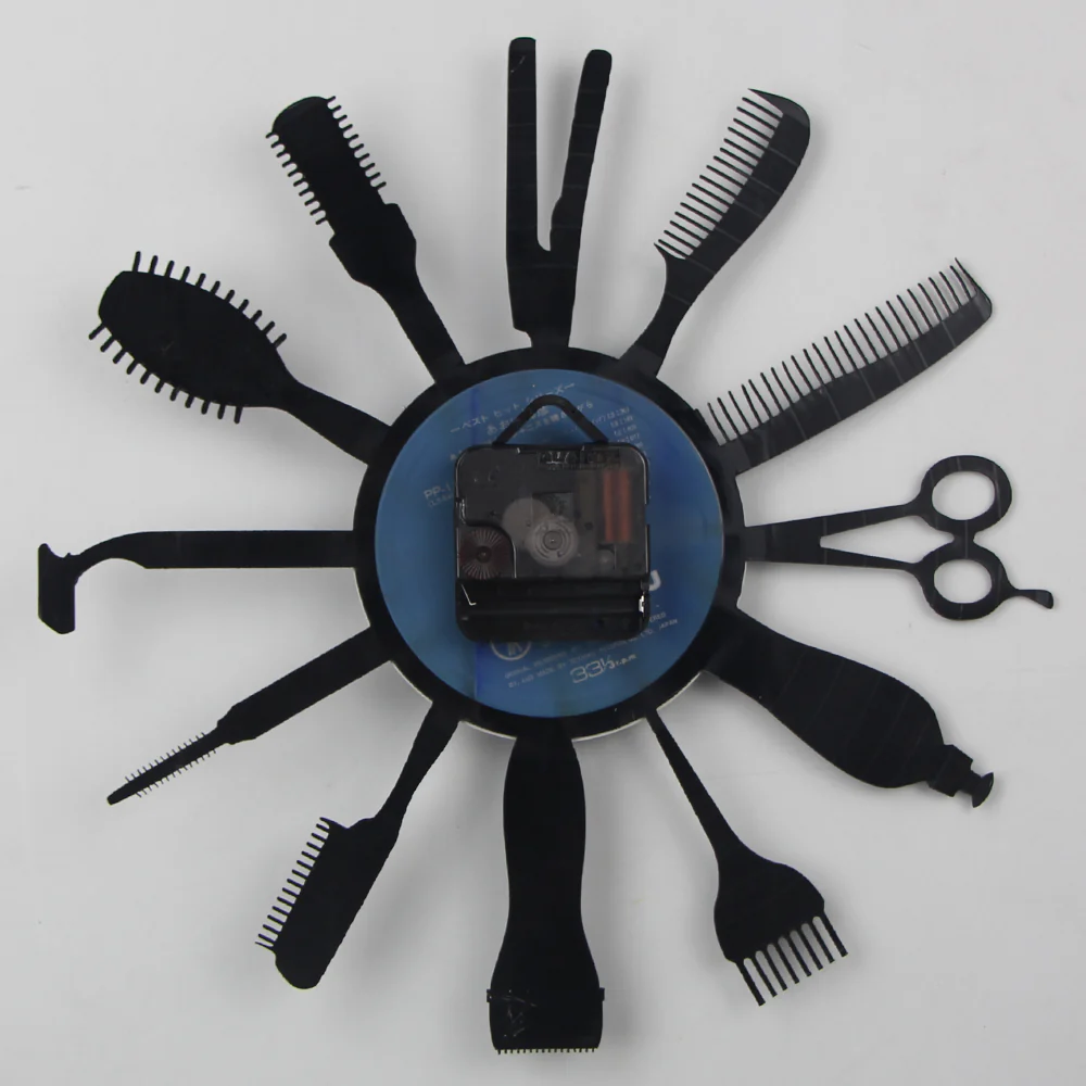 Hair Beauty Salon Wall Clock