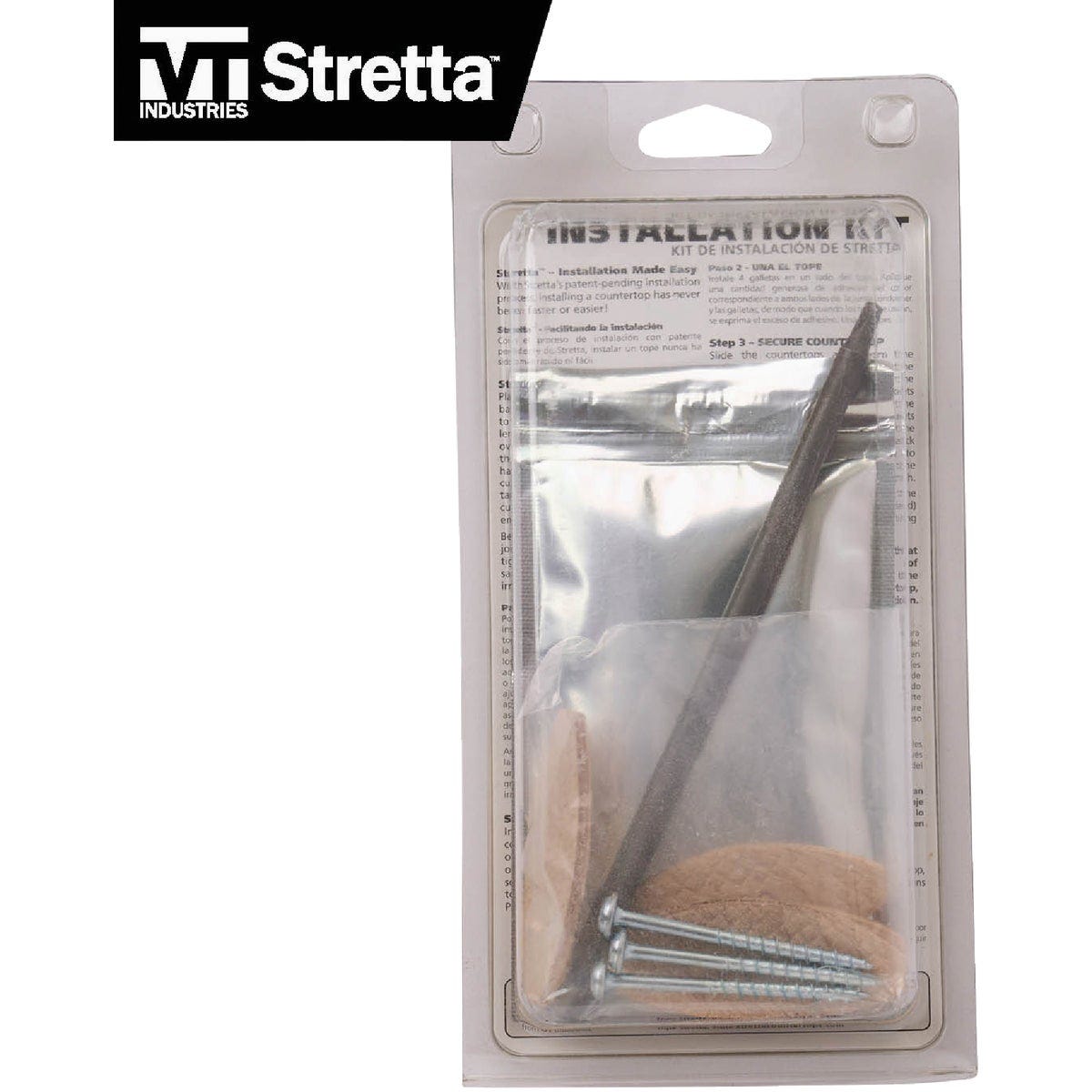 VT Industries Stretta Laminate Countertop Installation Kit