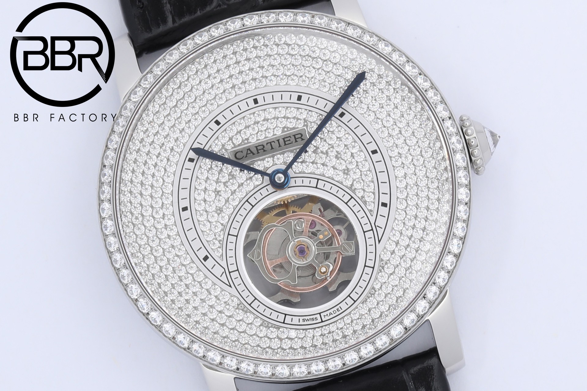 ROTONDE DE CARTER Collection - Reference - HPI00593 - Cartier One Piece Tourbillon(1:1 replica) - Elite Watch Atelier