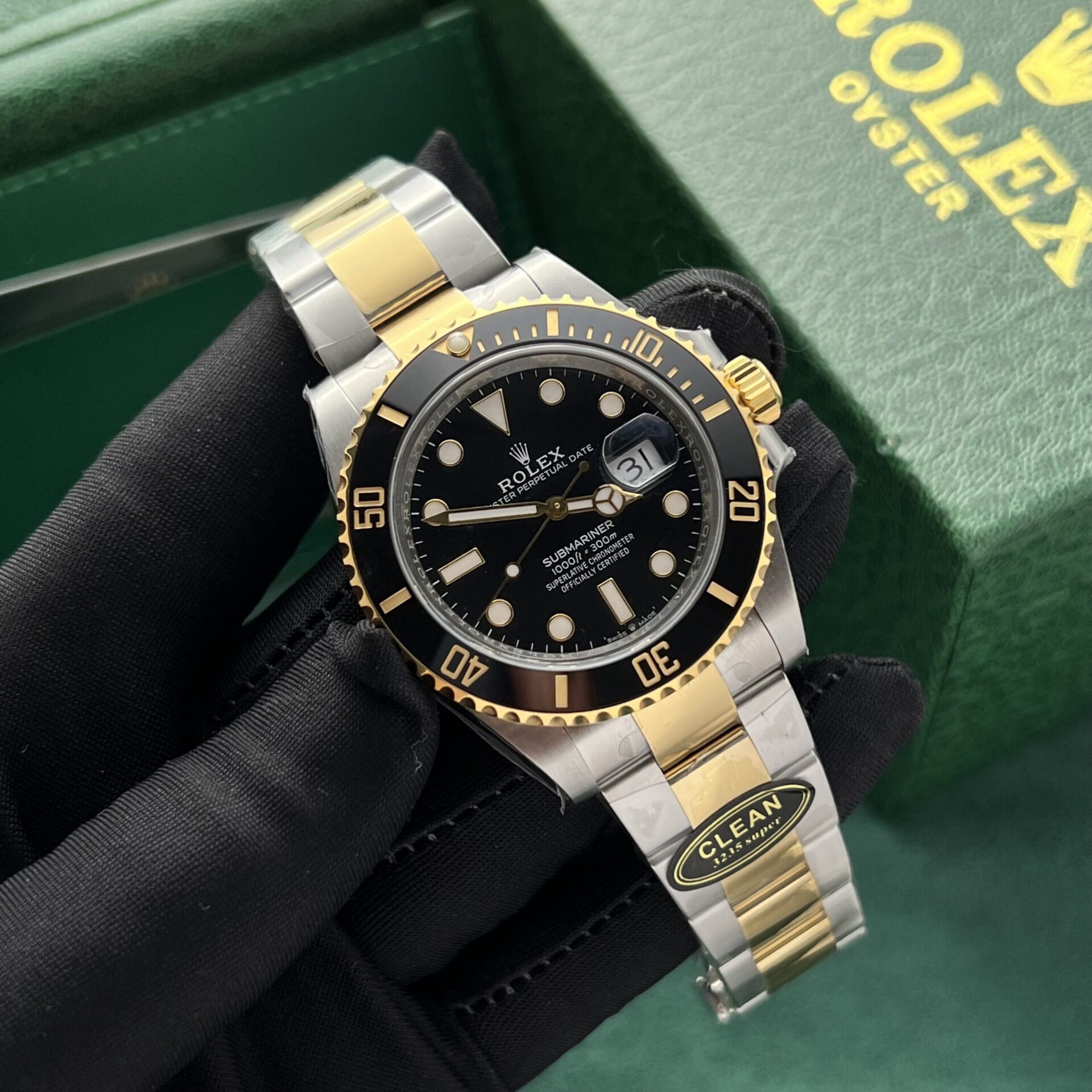 Rolex Replica Watch Submariner 126613LN Black Dial Clean Factory 41mm - Elite Watch Atelier