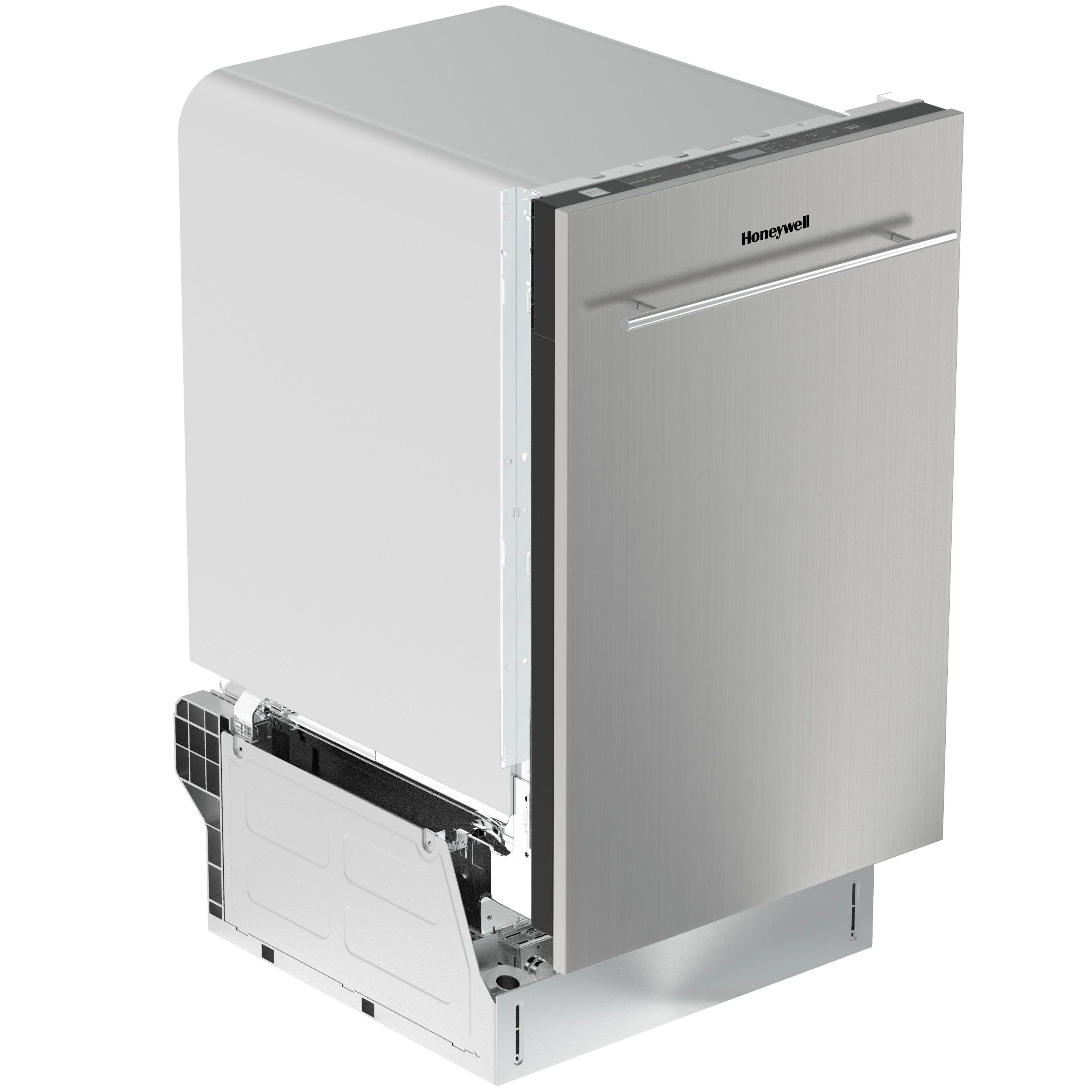 Honeywell 18 in Stainless Steel Built-in Dishwashers