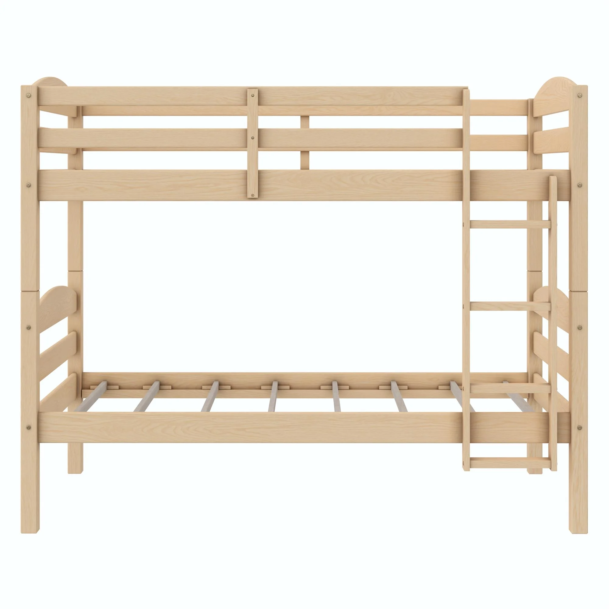 Better Homes & Gardens Leighton Solid Wood Twin-over-Twin Convertible Bunk Bed, Vanilla - Image 39