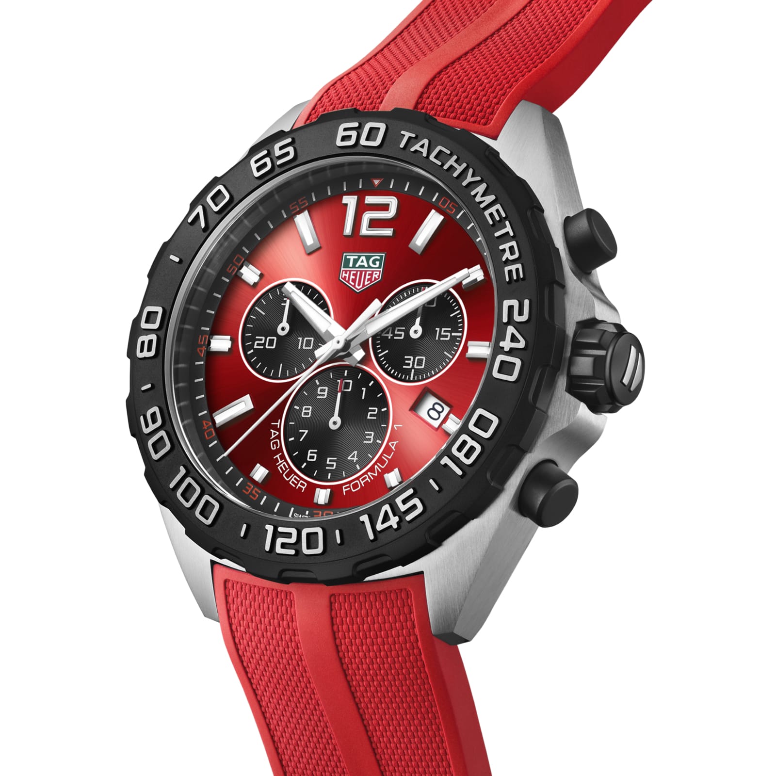 TAG Heuer Replica Watch Formula 1 Chronograph Quartz 43 mm Steel(1:1 replica) - Top club