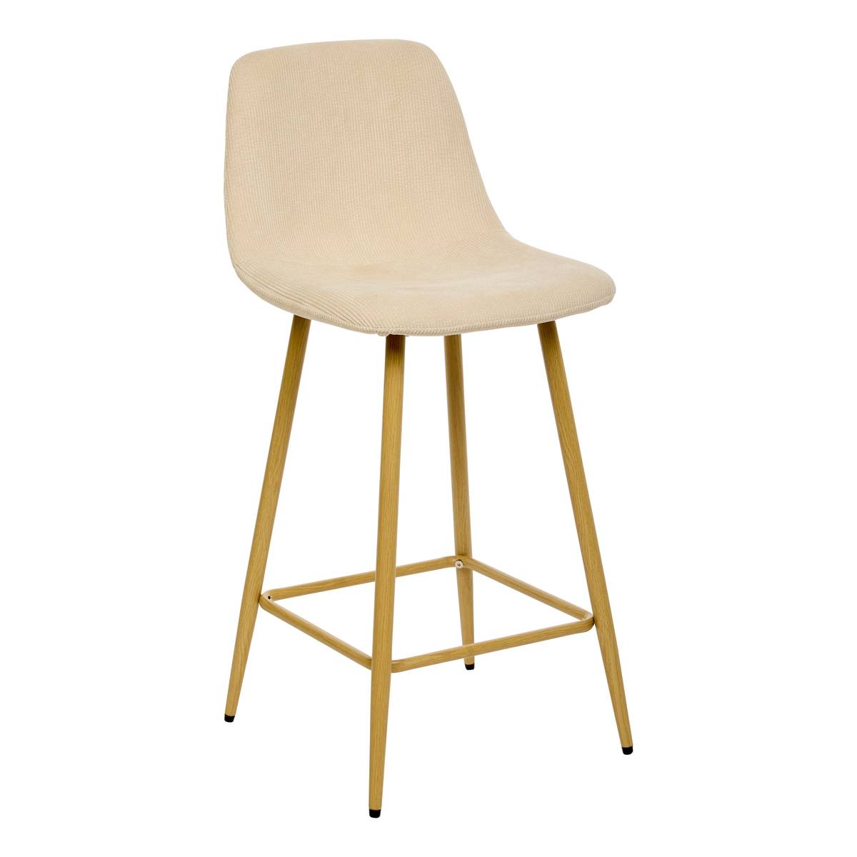 Bar Chair "Roka" Beige, H.93 cm
