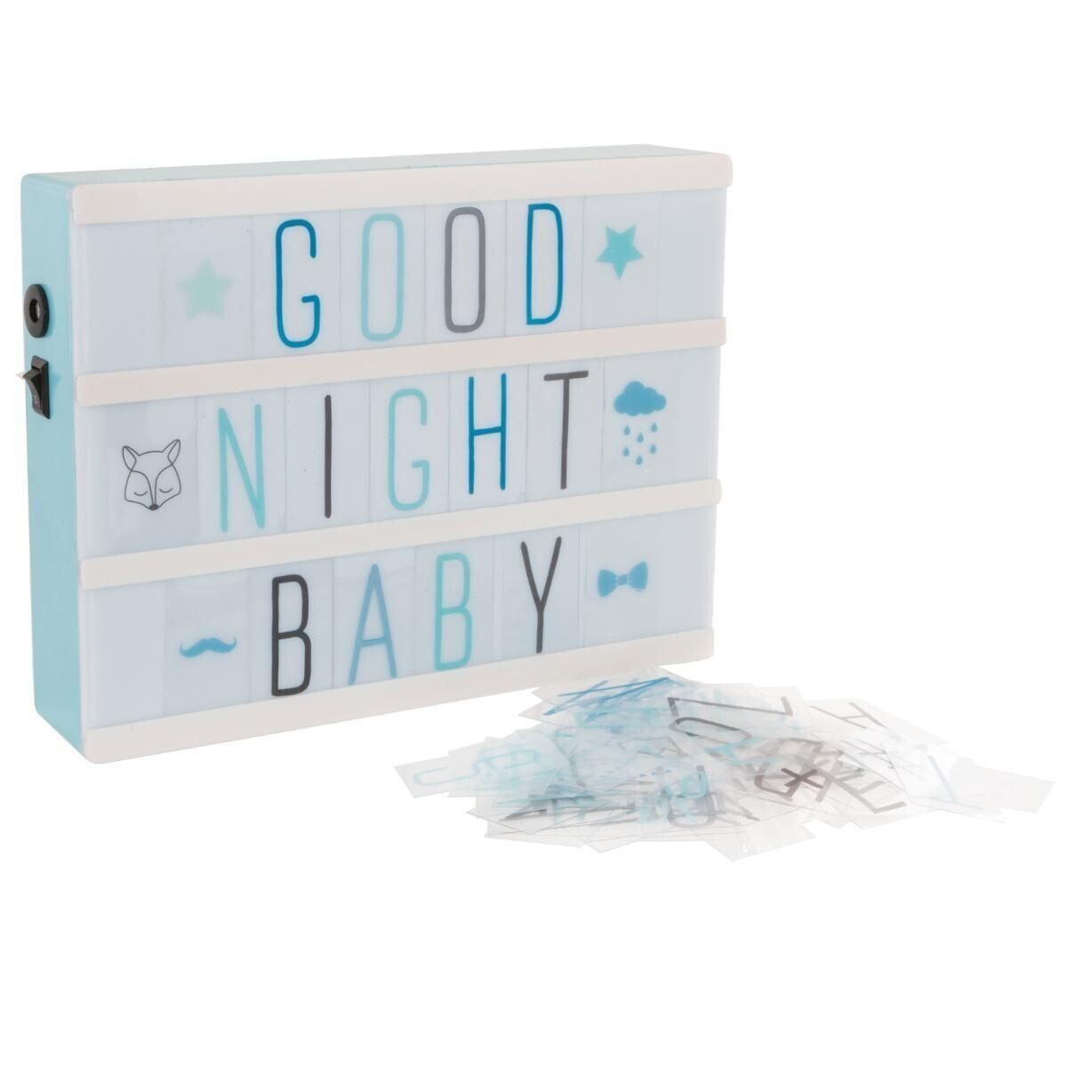 Kids light box lamp H.15 cm