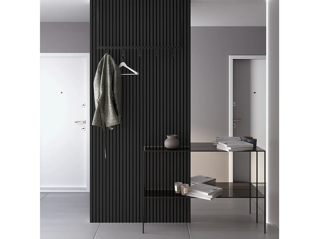 Protocole Home - Panneaux acoustiques décoratifs BELLA PRO 278 x 60 cm (MDF et feutrine acoustique).