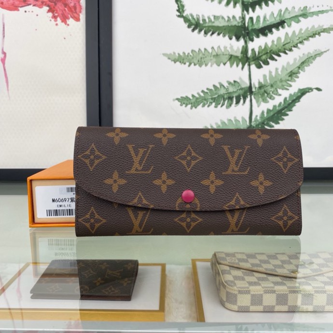 Louis Vuitton LV Emilie Snap On Wallet M614471:1High-quality replica