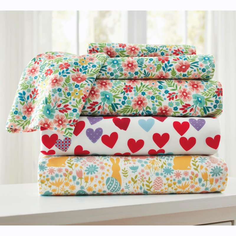 Spring Microfiber Sheets - MIDNIGHT VELVET CATALOG