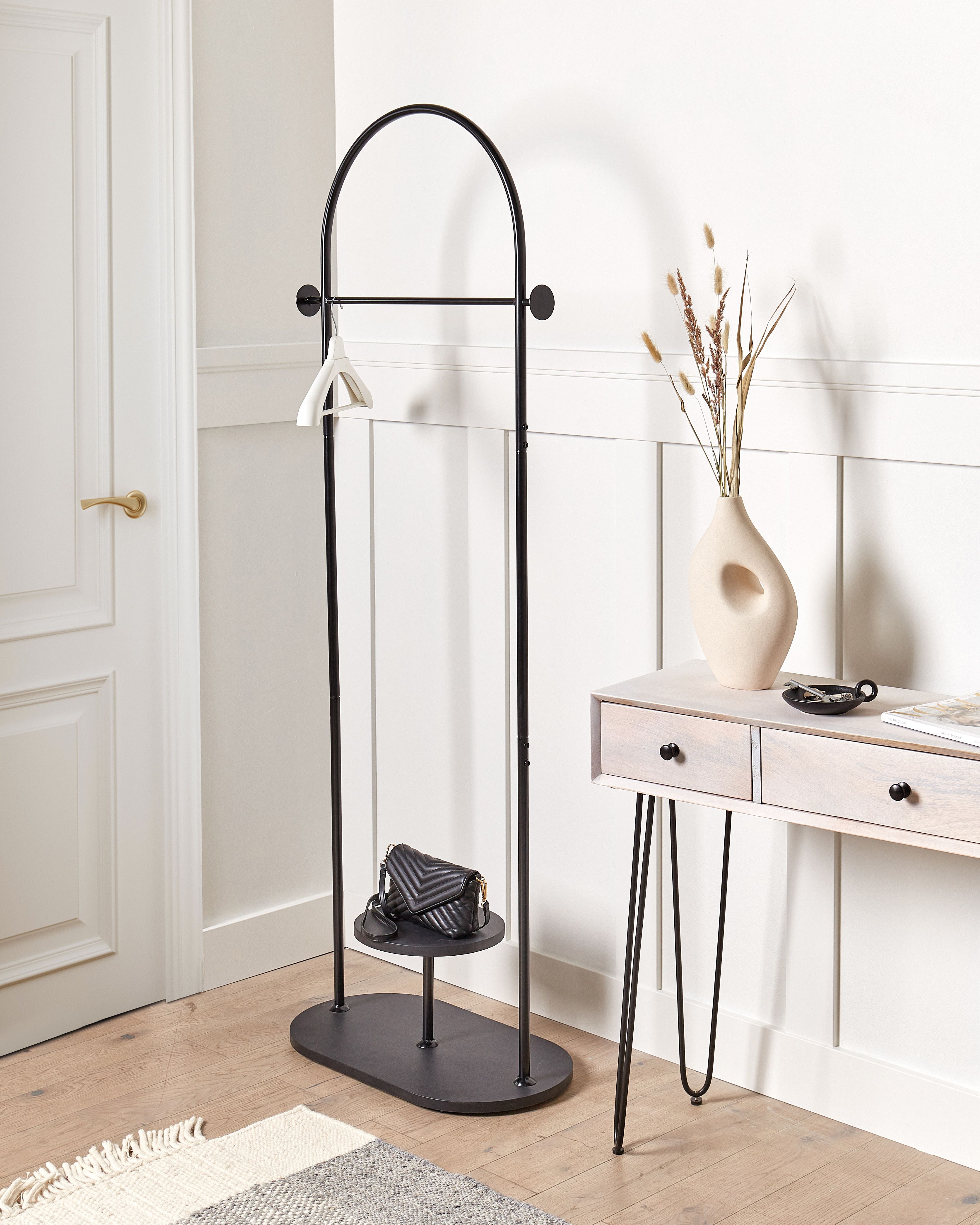 Coat Stand HARDIN Black